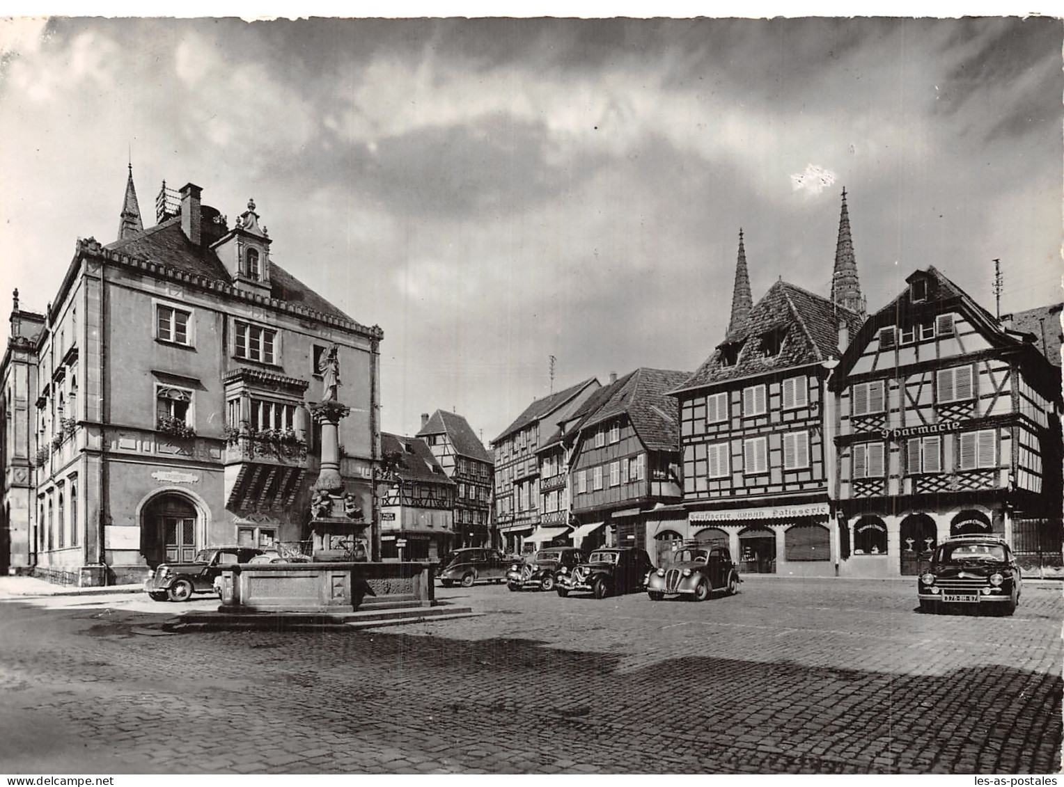 67 OBERNAI LA PLACE DU MARCHE - Obernai