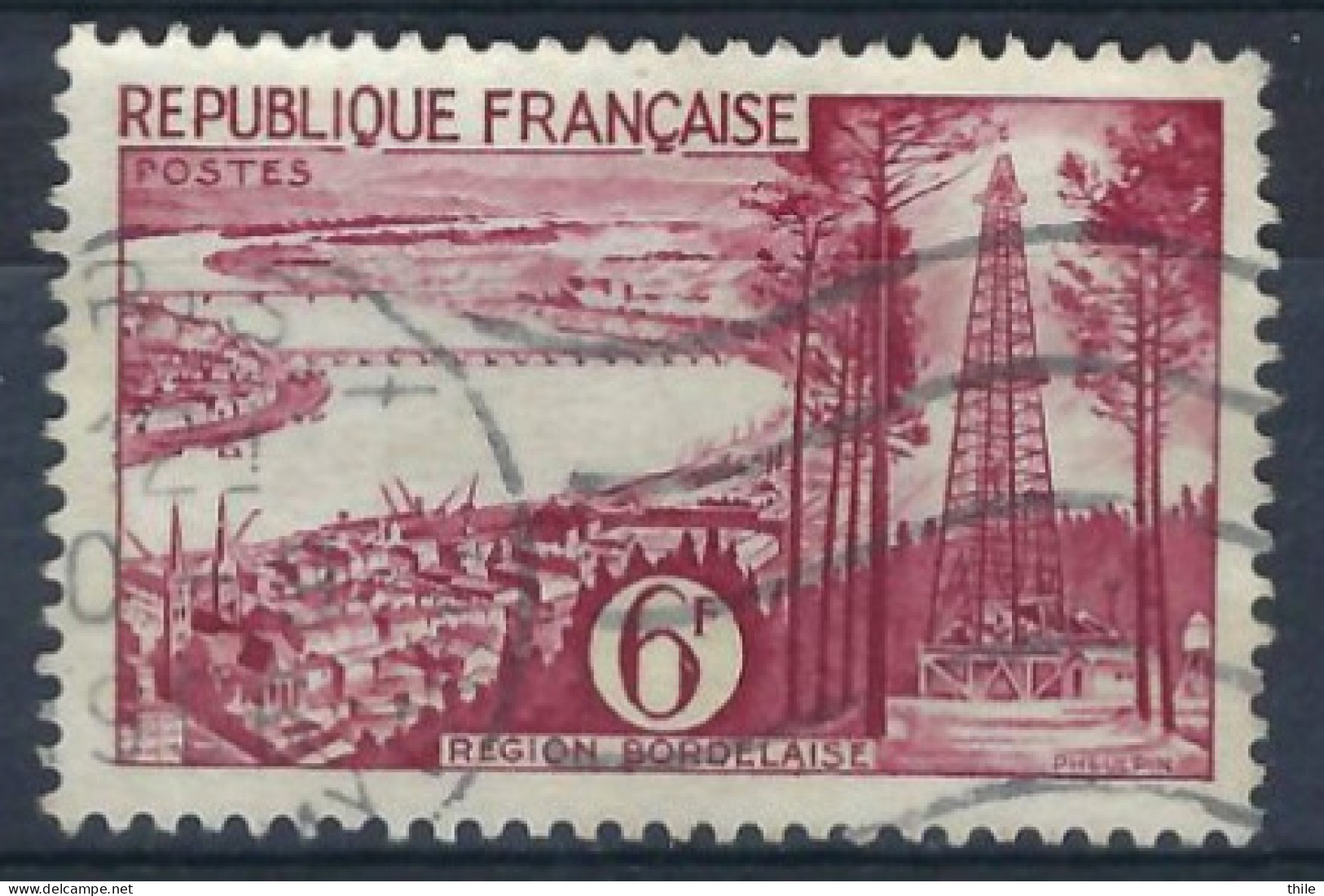 YT 1036 (o) - Région Bordelaise - Used Stamps