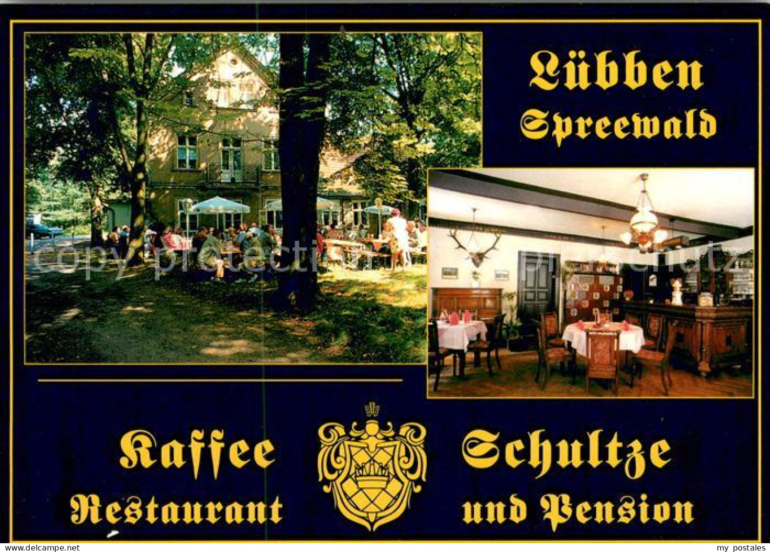 73642443 Luebben Spreewald Kaffee Schultze Restaurant Pension Luebben Spreewald - Lübben (Spreewald)