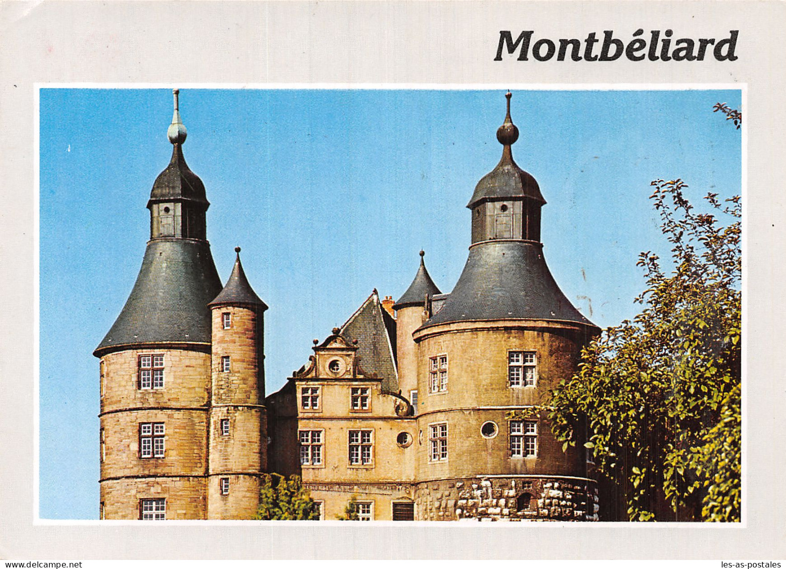 25 MONTBELIARD LE CHÂTEAU - Montbéliard