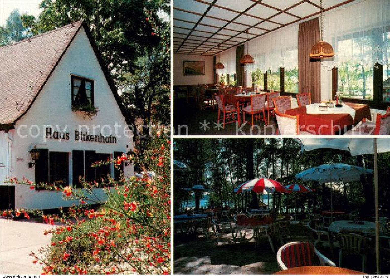 73642407 Bad Saarow Cafe Restaurant Pension Haus Birkenhain Terrasse Bad Saarow - Bad Saarow