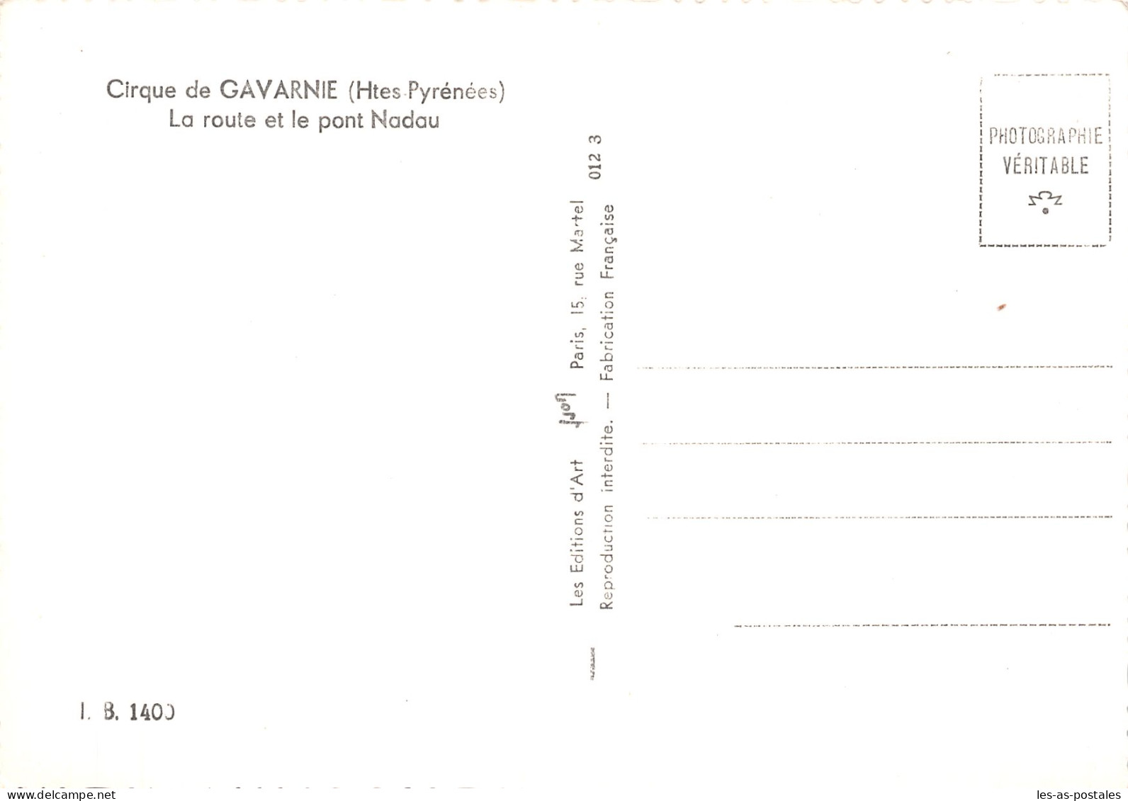 65 GAVARNIE LE CIRQUE - Gavarnie