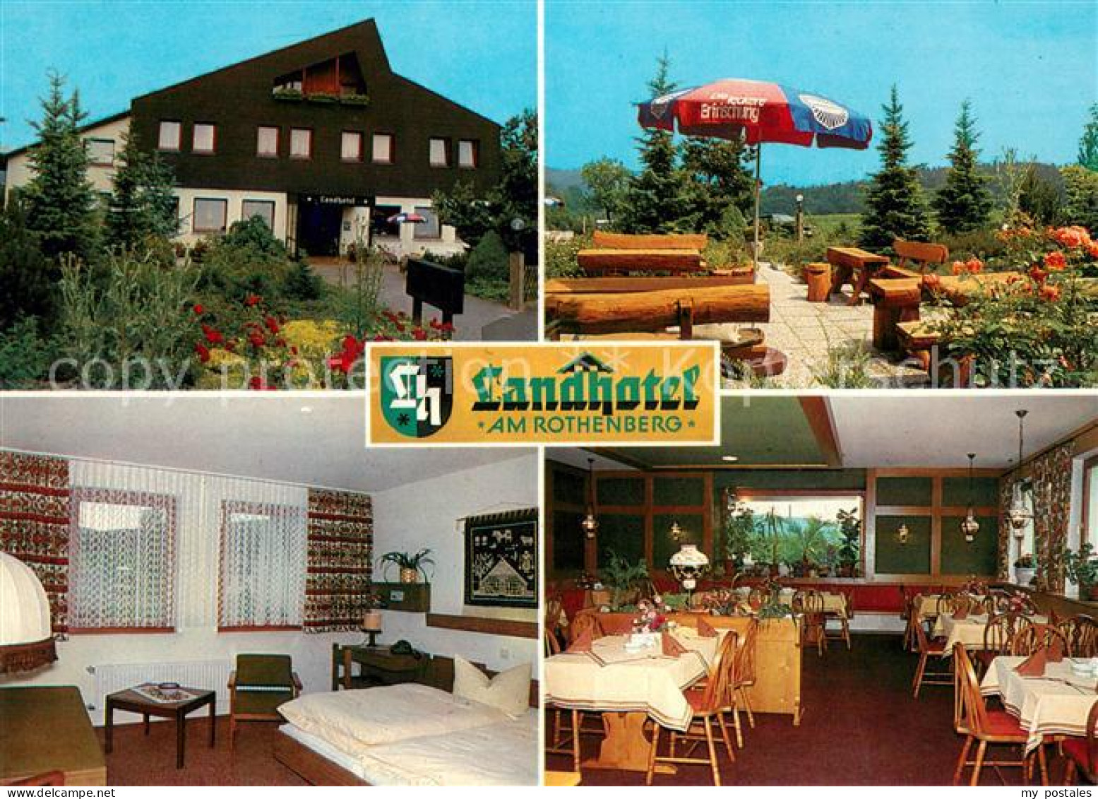 73642391 Volpriehausen Landhotel Am Rothenberg Restaurant Terrasse Volpriehausen - Uslar