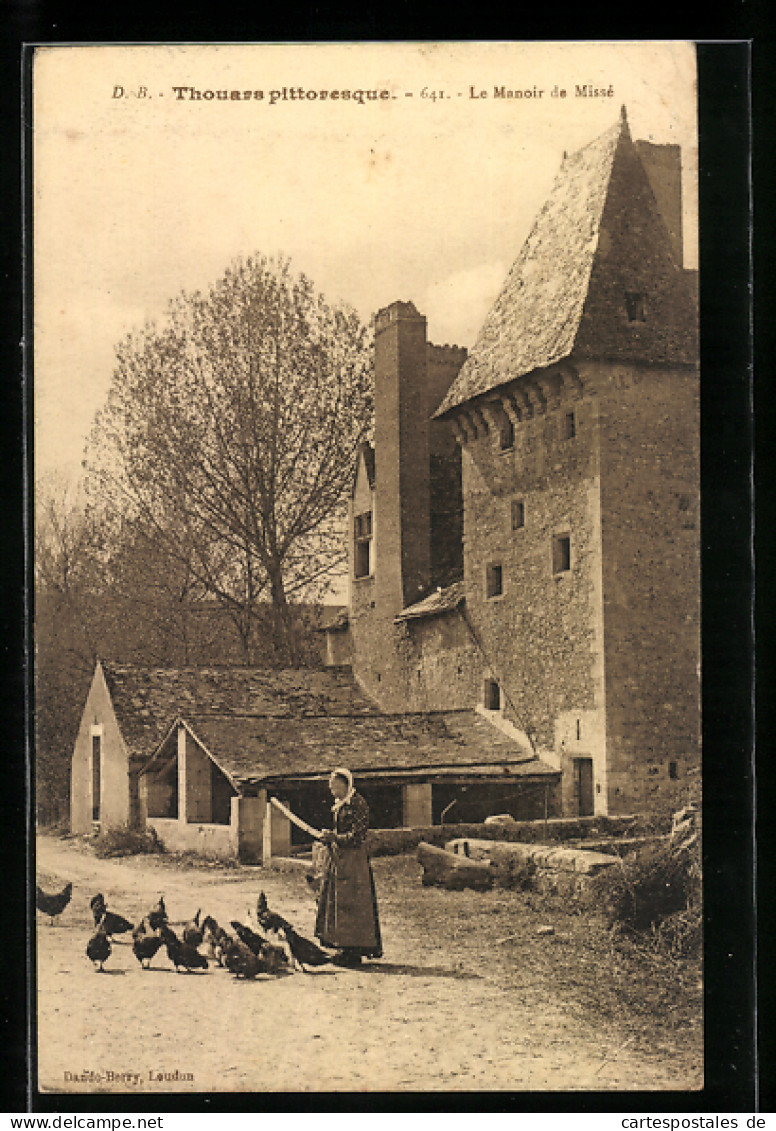 CPA Thouars, Le Manoir De Missé  - Thouars