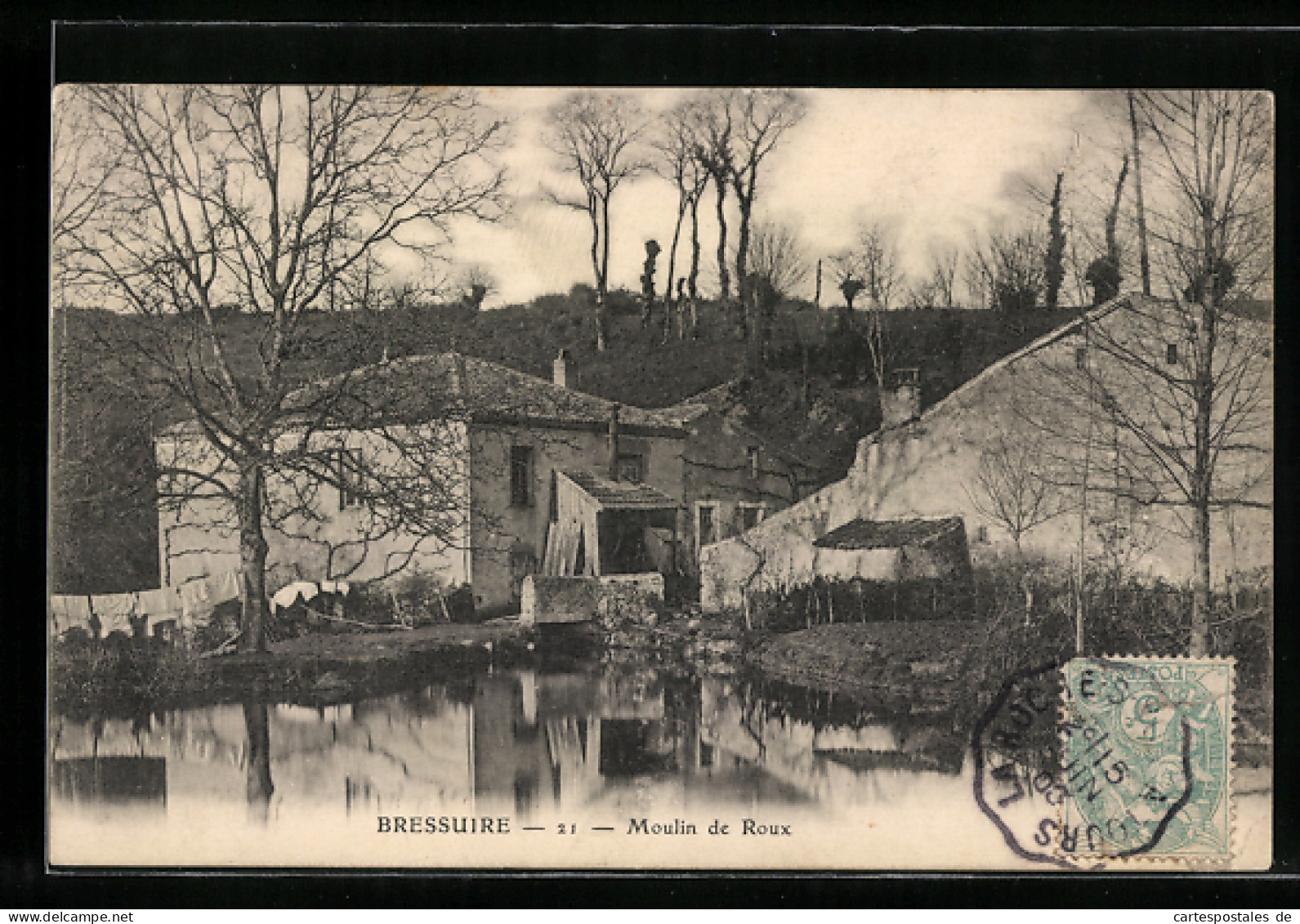 CPA Bressuire, Moulin De Roux  - Bressuire