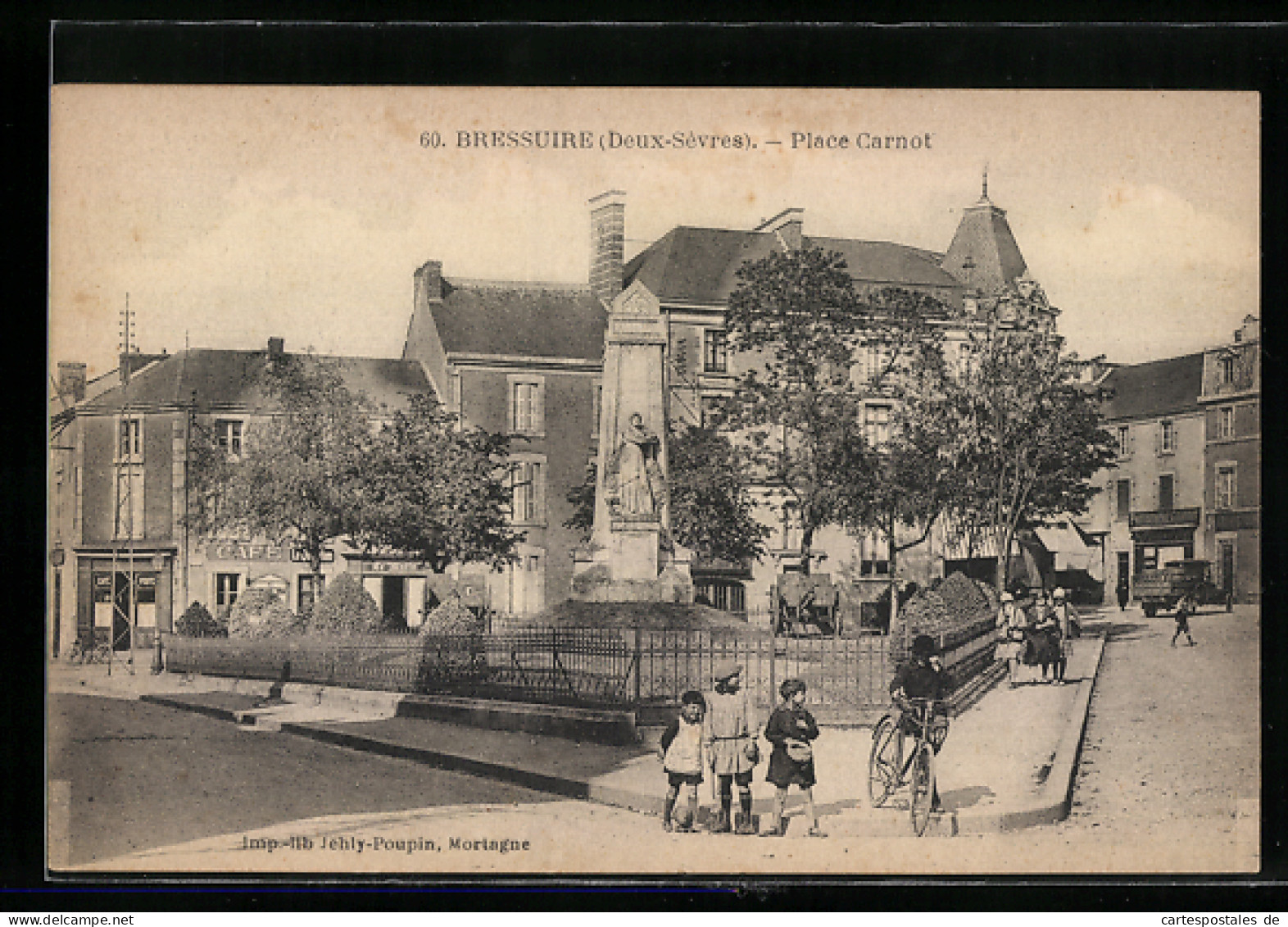 CPA Bressuire, Place Carnot  - Bressuire