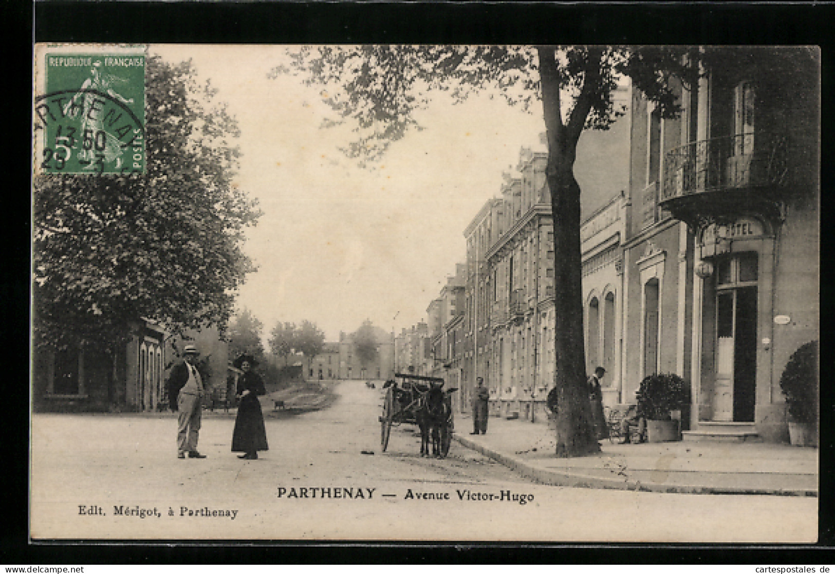 CPA Parthenay, Avenue Victor-Hugo  - Parthenay