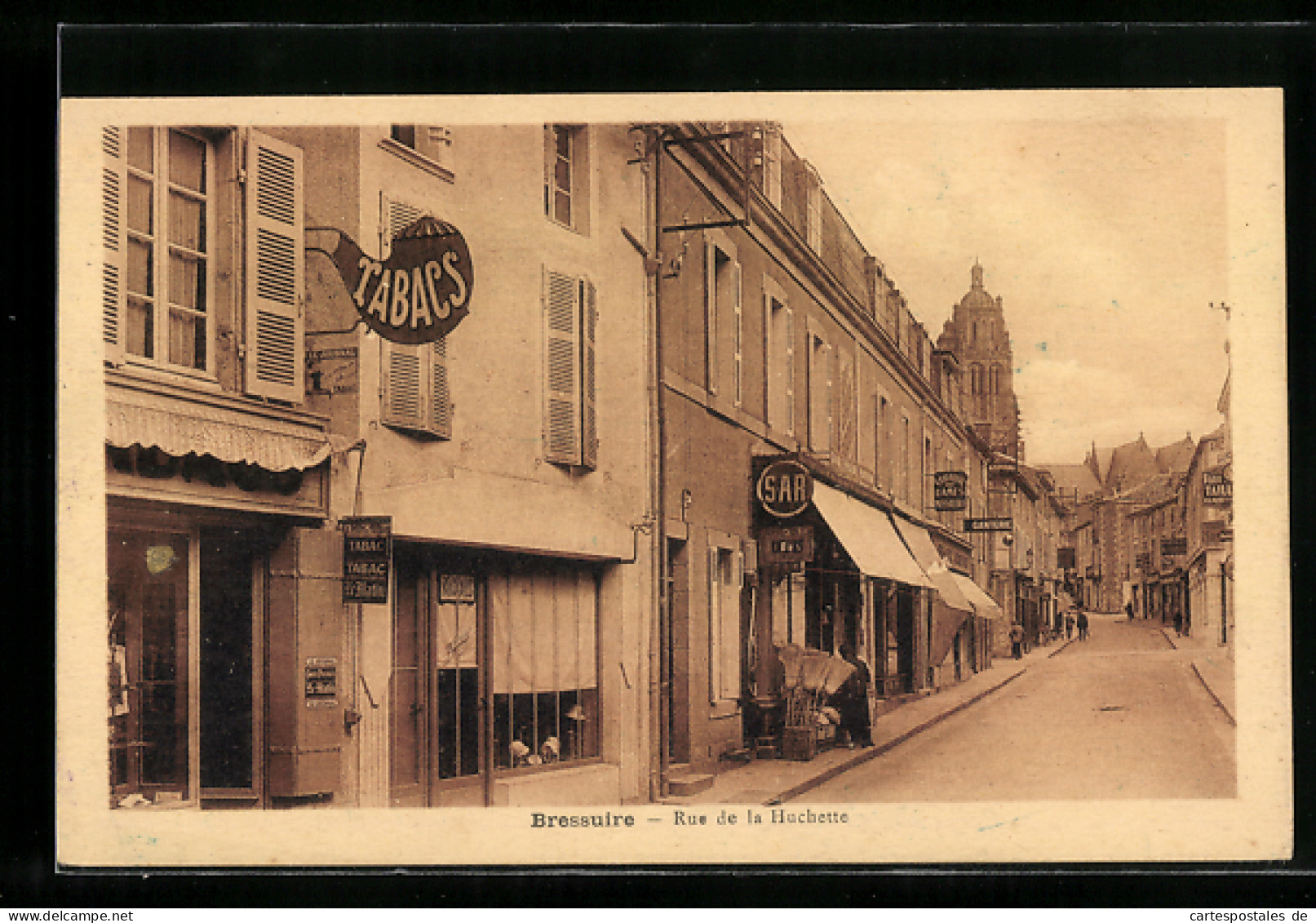 CPA Bressuire, Rue De La Huchette  - Bressuire