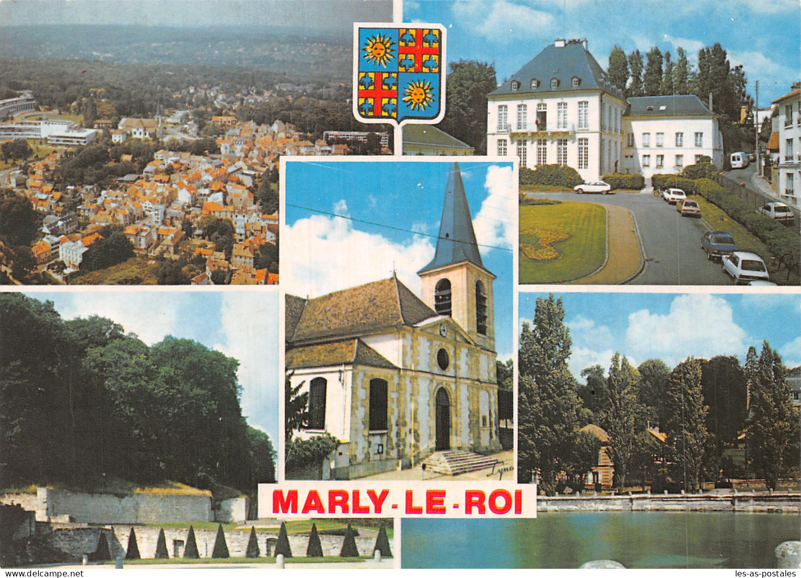 78 MARLY LE ROI L HOTEL DE VILLE - Marly Le Roi