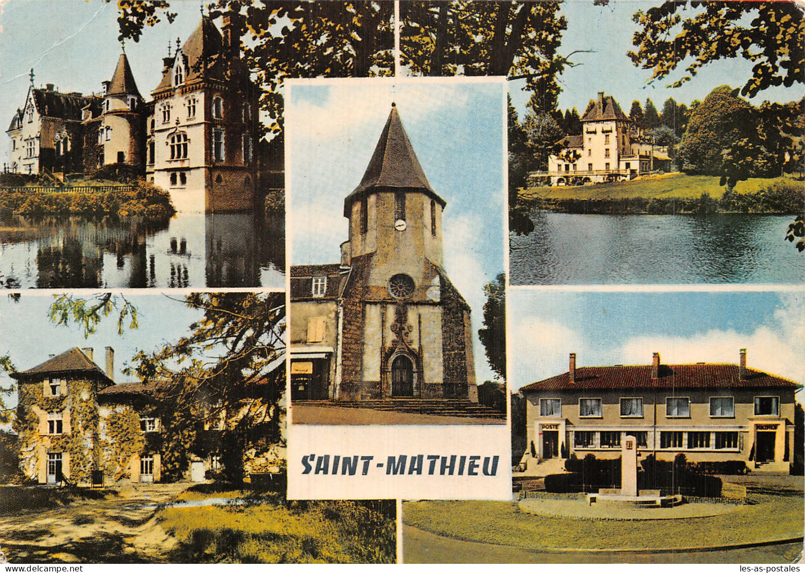 87 SAINT MATHIEU LE CHÂTEAU ROCHER - Saint Mathieu