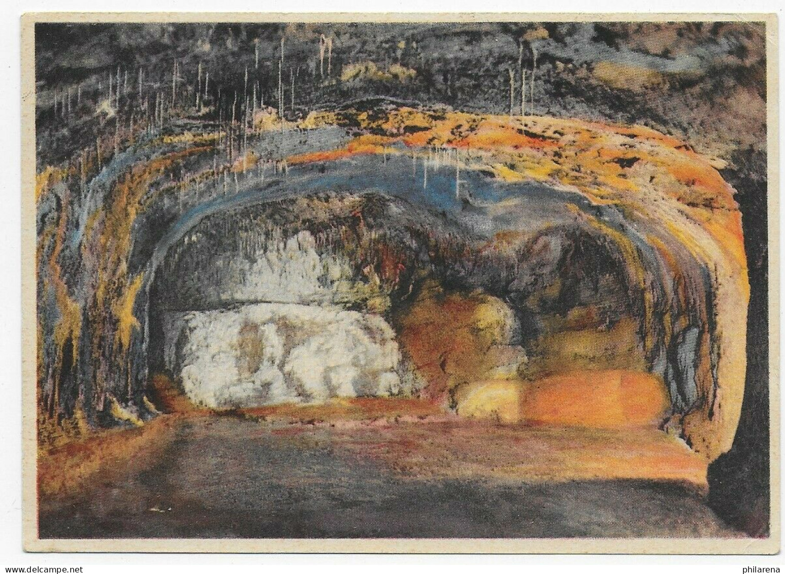 Eilboten Postkarte Saalfeld, Heilquellen, 1931 Nach Stuttgart, Höhle, Grotte - Brieven En Documenten