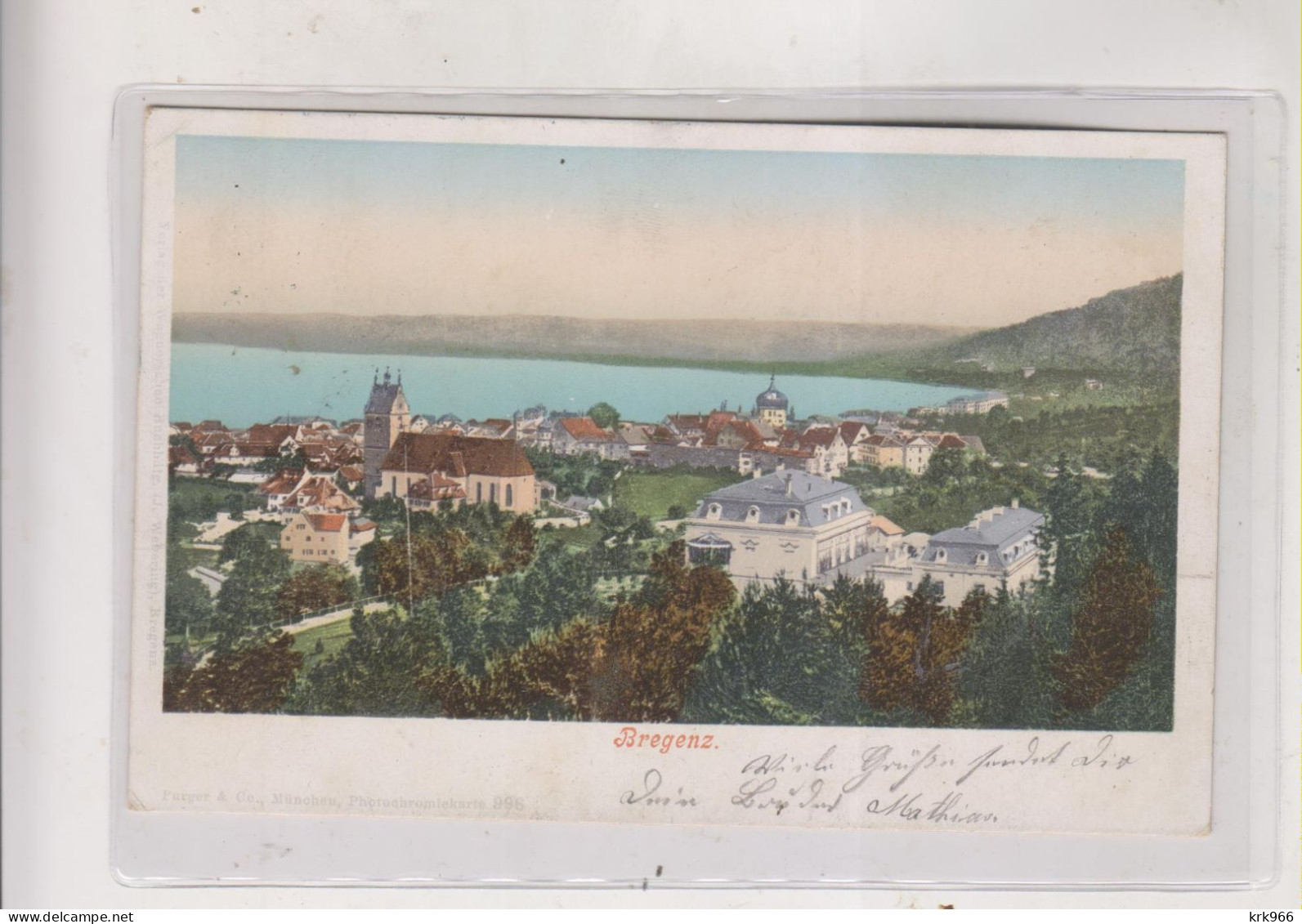 AUSTRIA BREGENZ Nice Postcard - Bregenz