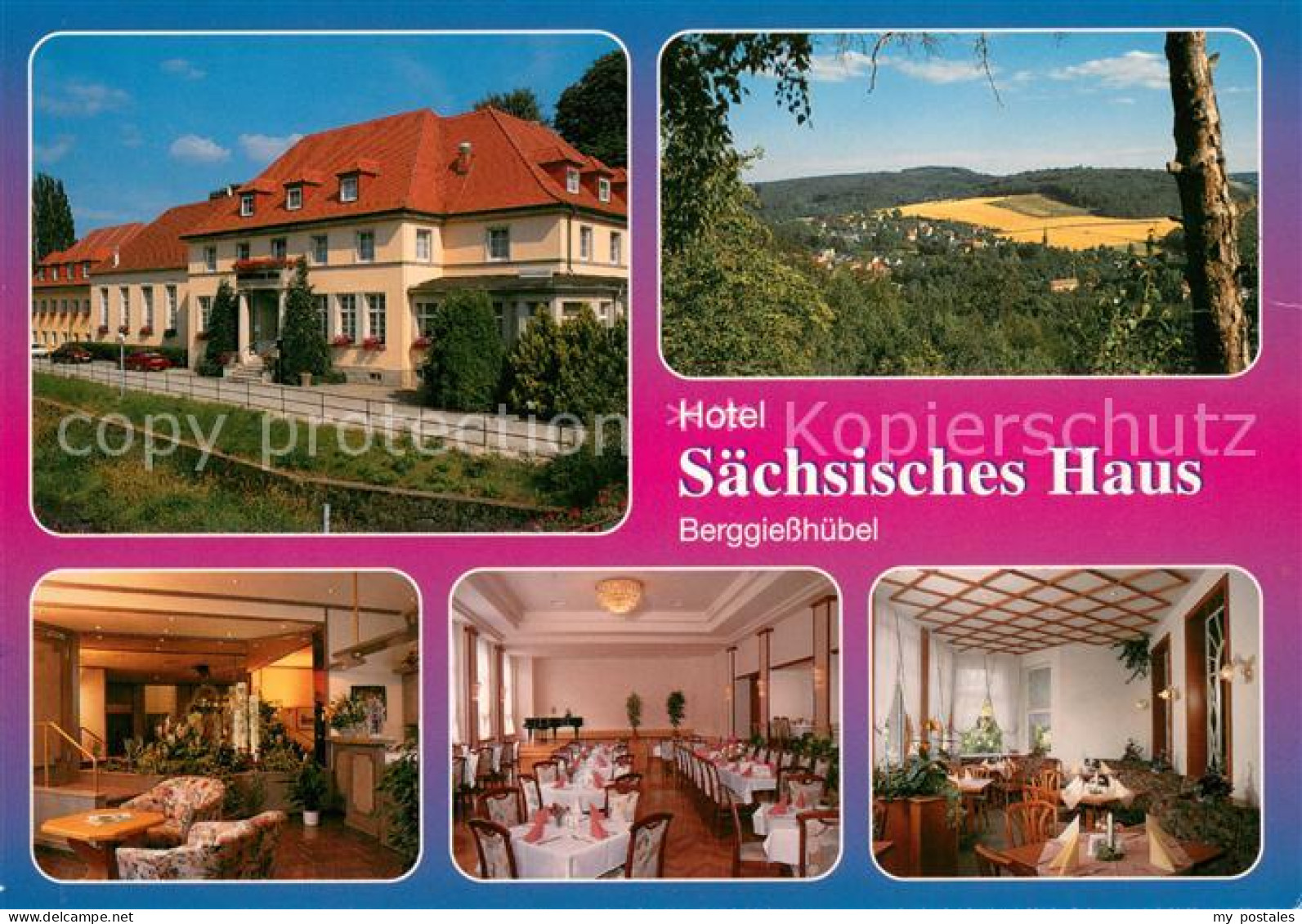 73642064 Berggiesshuebel Hotel Saechsisches Haus Gastraeume Panorama Berggiesshu - Bad Gottleuba-Berggiesshübel