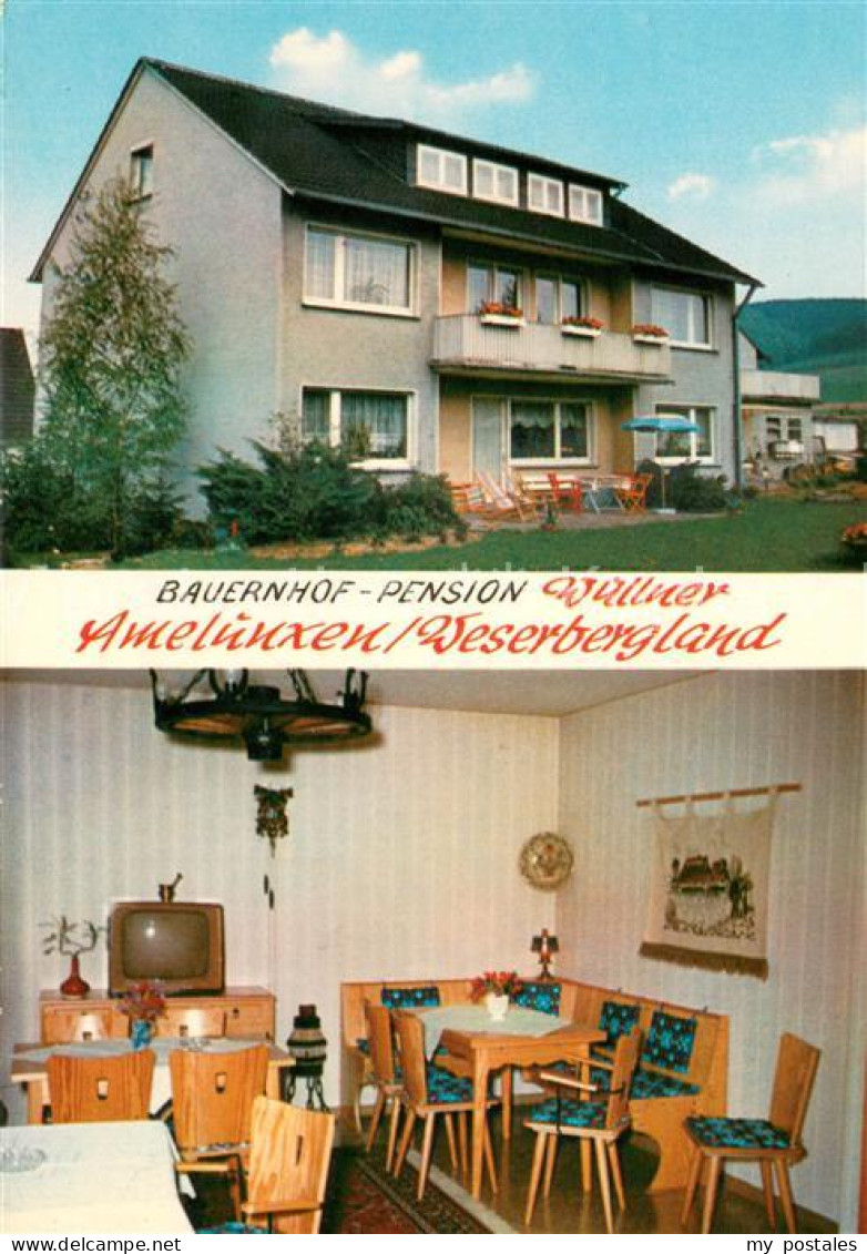 73642060 Amelunxen Bauernhof Pension Wuellner Gaststube Amelunxen - Beverungen