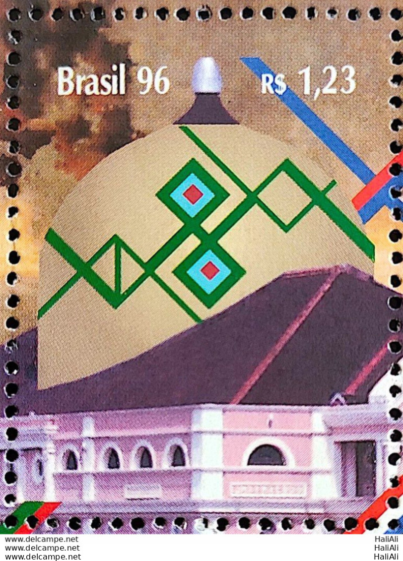 C 1985 Brazil Stamp Theater Architecture Amazonas 1996 - Ongebruikt