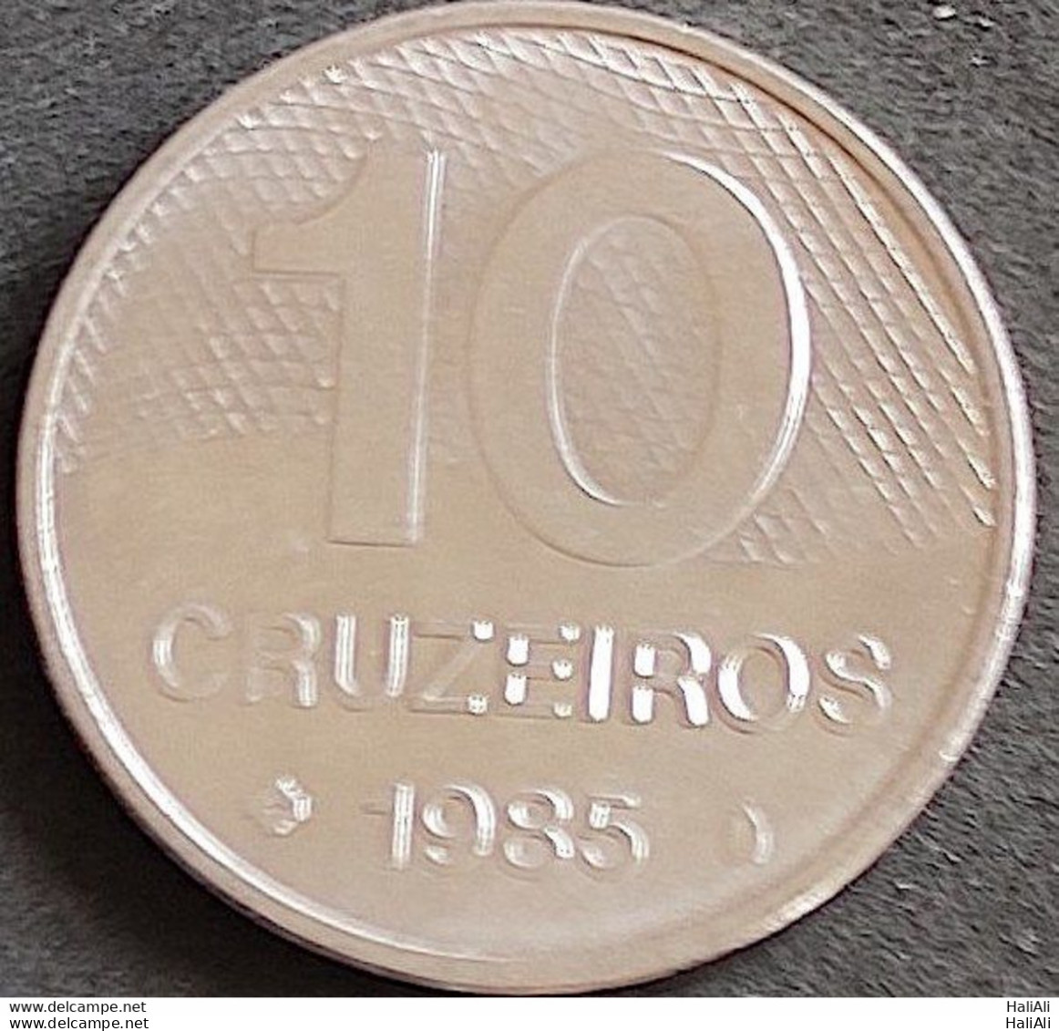Coin Brazil Moeda Brasil 1985 10 Cruzeiros 1 - Brasilien
