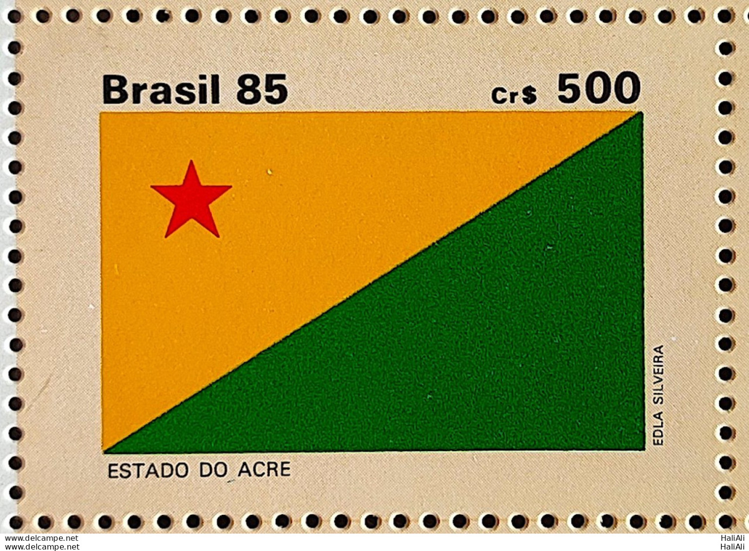 C 1499 Brazil Stamp Flag States Of Brazil Acre 1985 - Unused Stamps