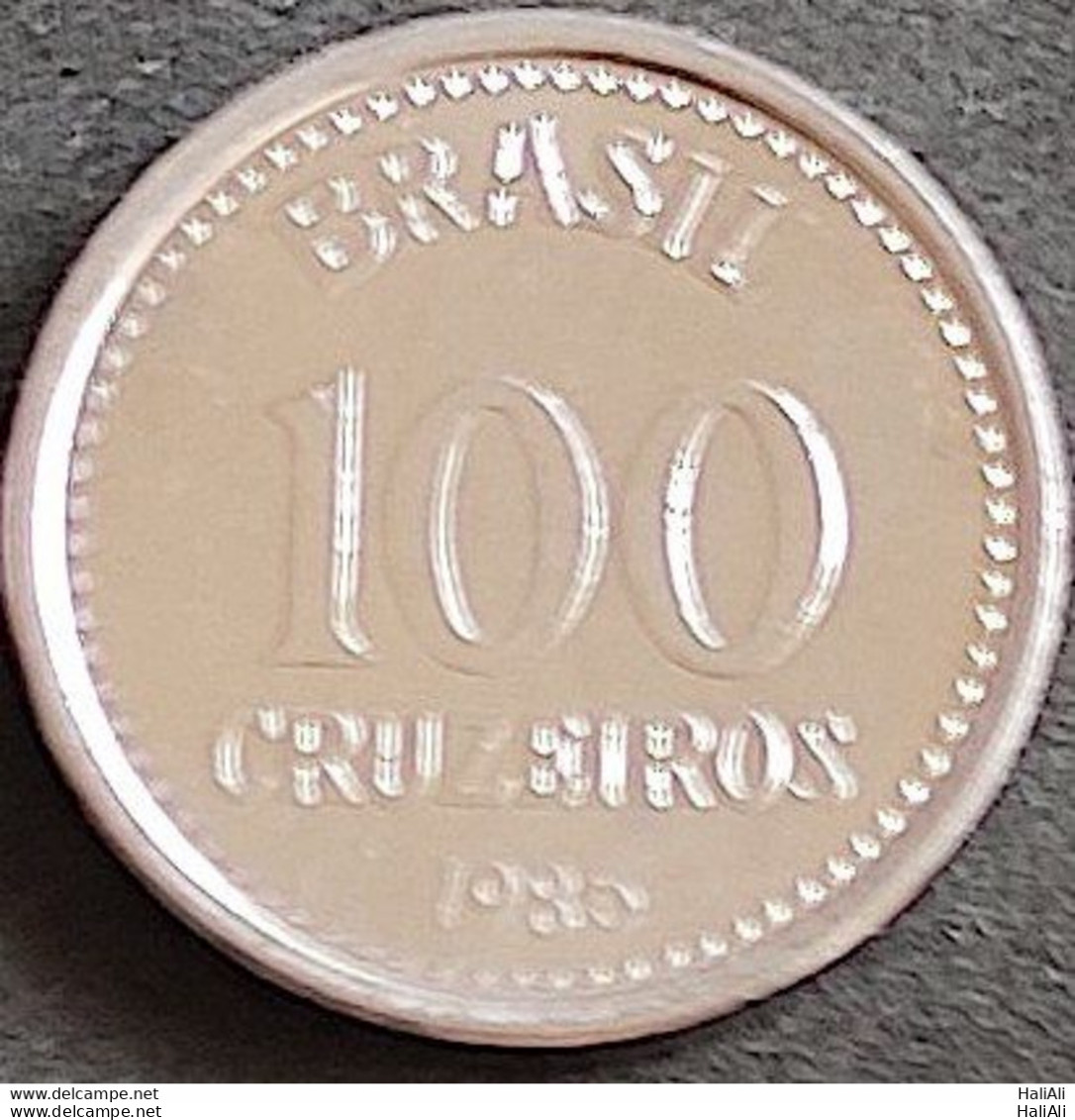Coin Brazil Moeda Brasil 1985 100 Cruzeiros 1 - Brasil