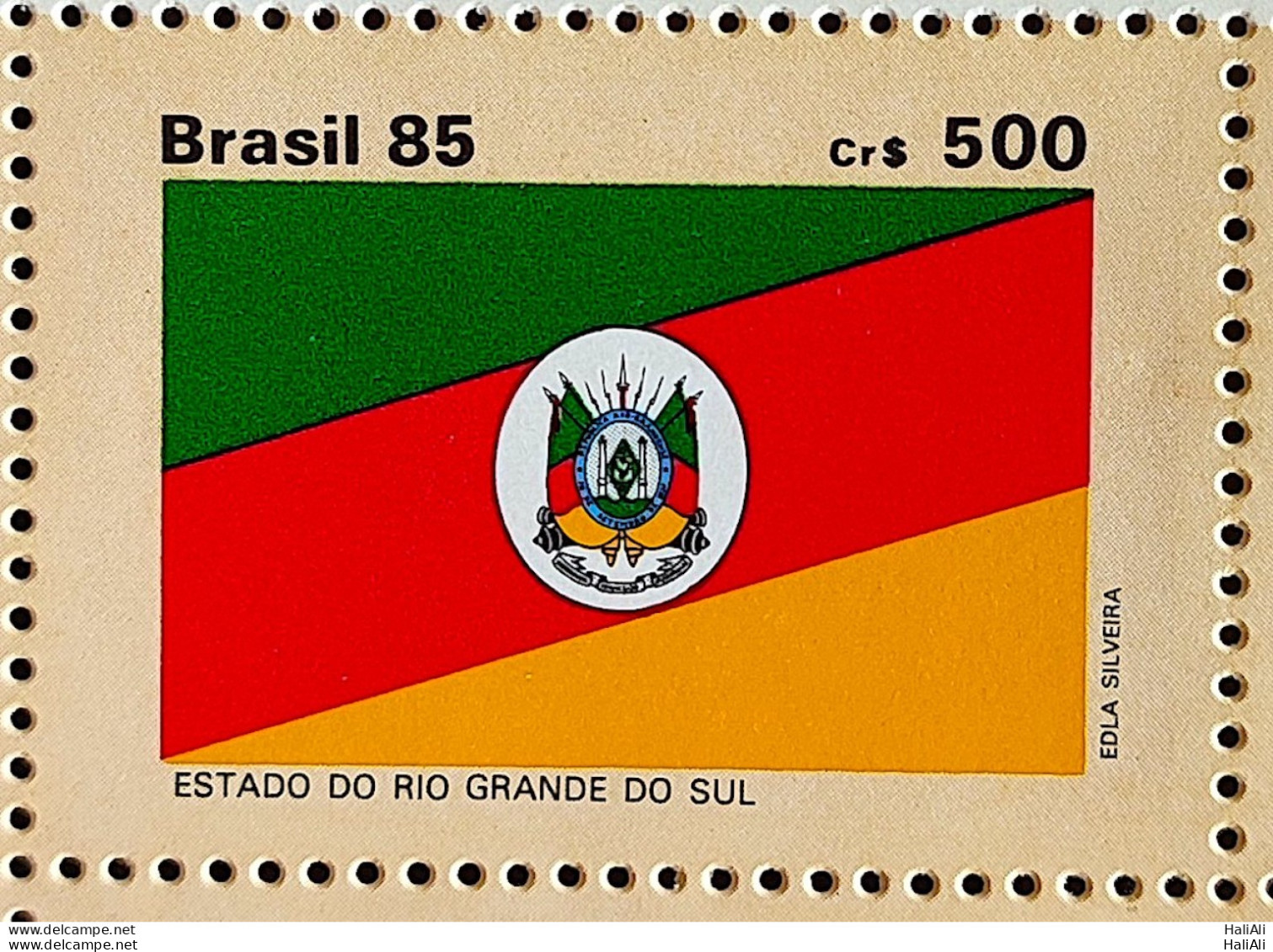 C 1498 Brazil Stamp Flag States Of Brazil Rio Grande Do Sul 1985 - Neufs