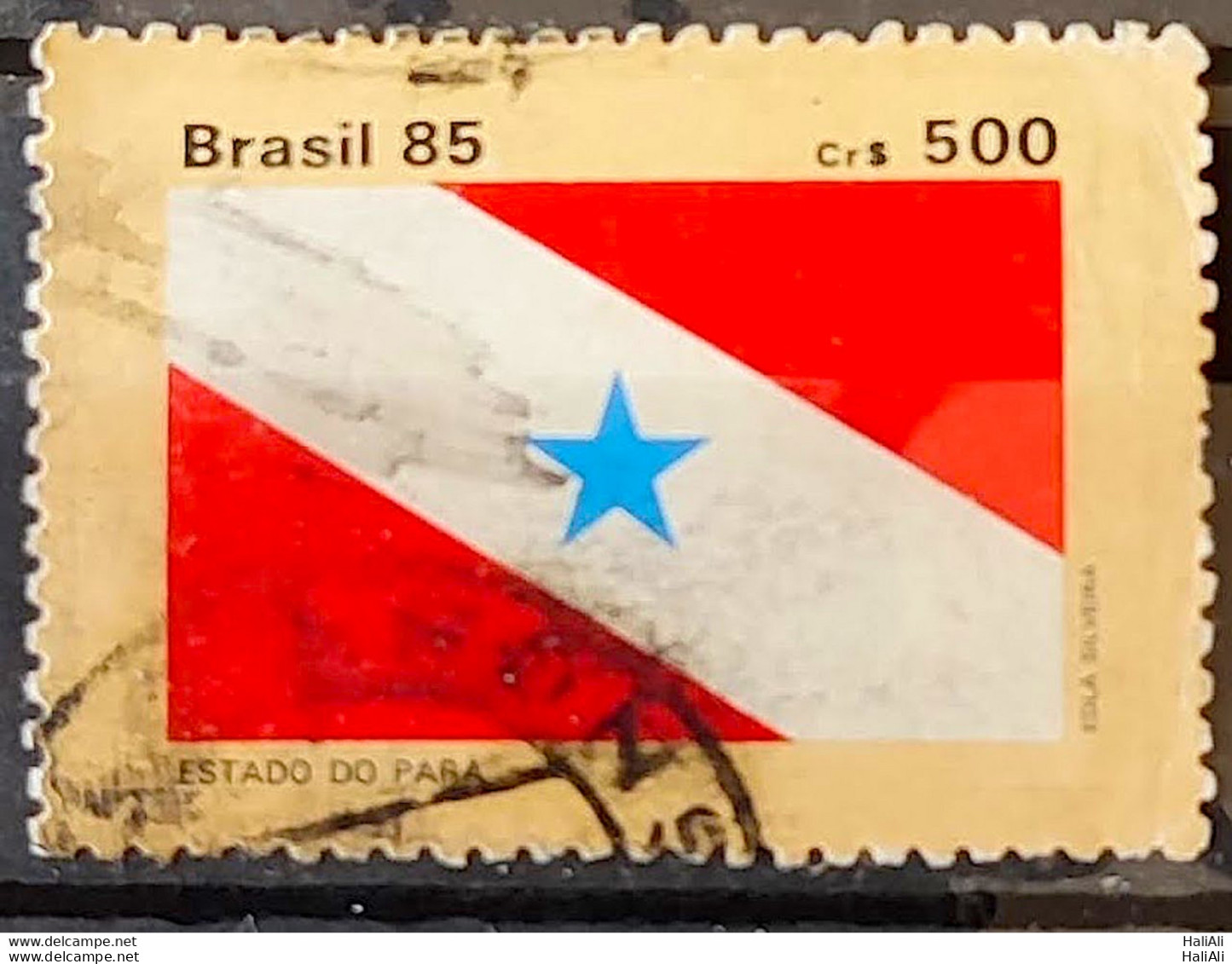 C 1497 Brazil Stamp Flag States Of Brazil For 1985 Circulated 1 - Usados