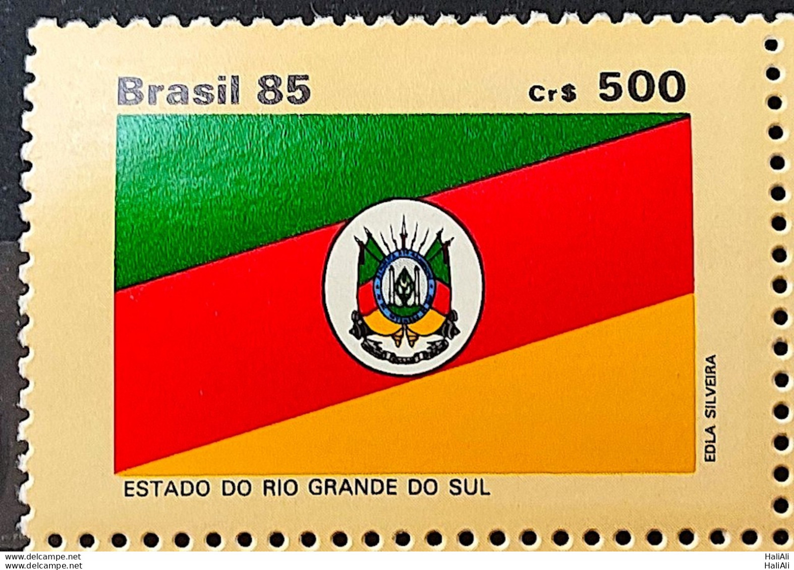 C 1498 Brazil Stamp Flag States Of Brazil Rio Grande Do Sul 1985 - Ungebraucht