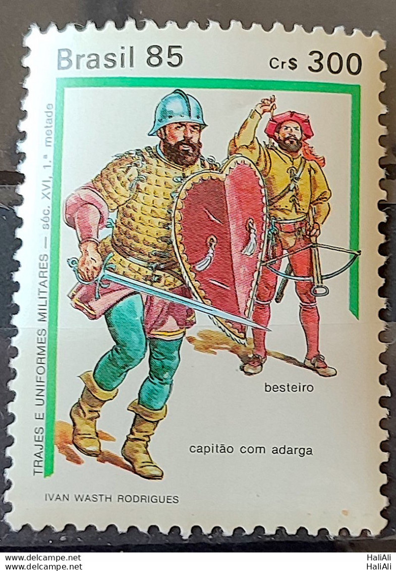 C 1479 Brazil Stamp Costumes And Uniforms Of Military History 1985 - Nuevos