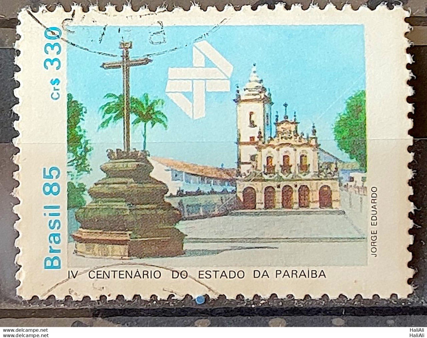 C 1472 Brazil Stamp 400 Years Of Paraiba Church Religion 1985 Circulated 6 - Usati