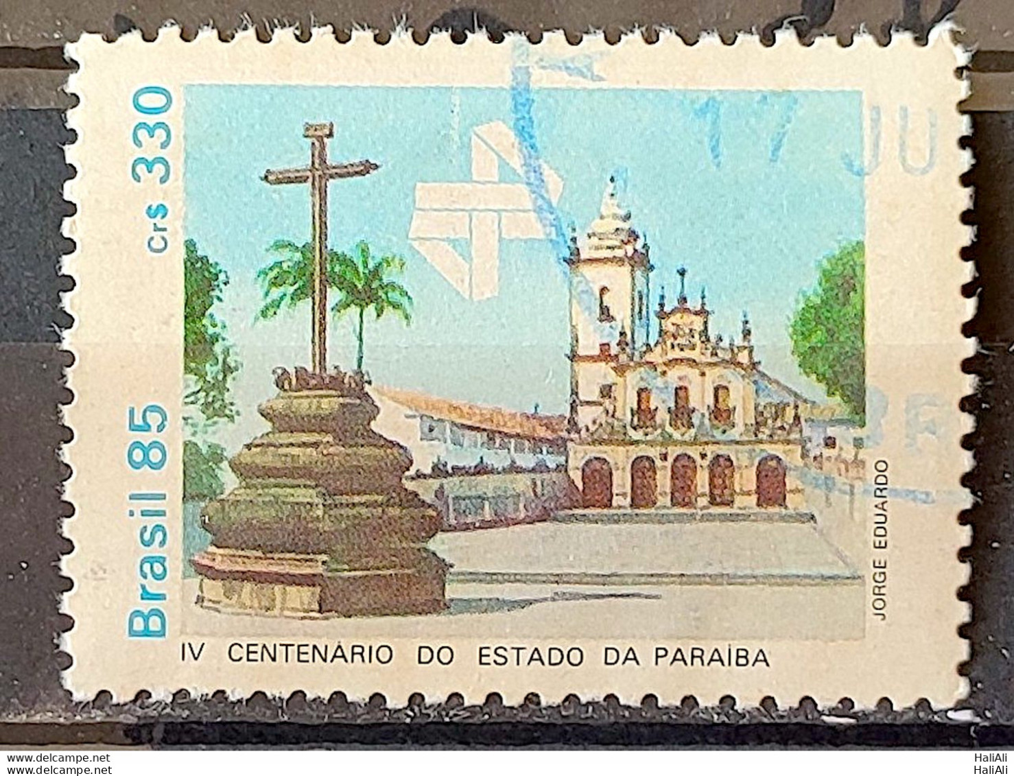 C 1472 Brazil Stamp 400 Years Of Paraiba Church Religion 1985 Circulated 4 - Usados
