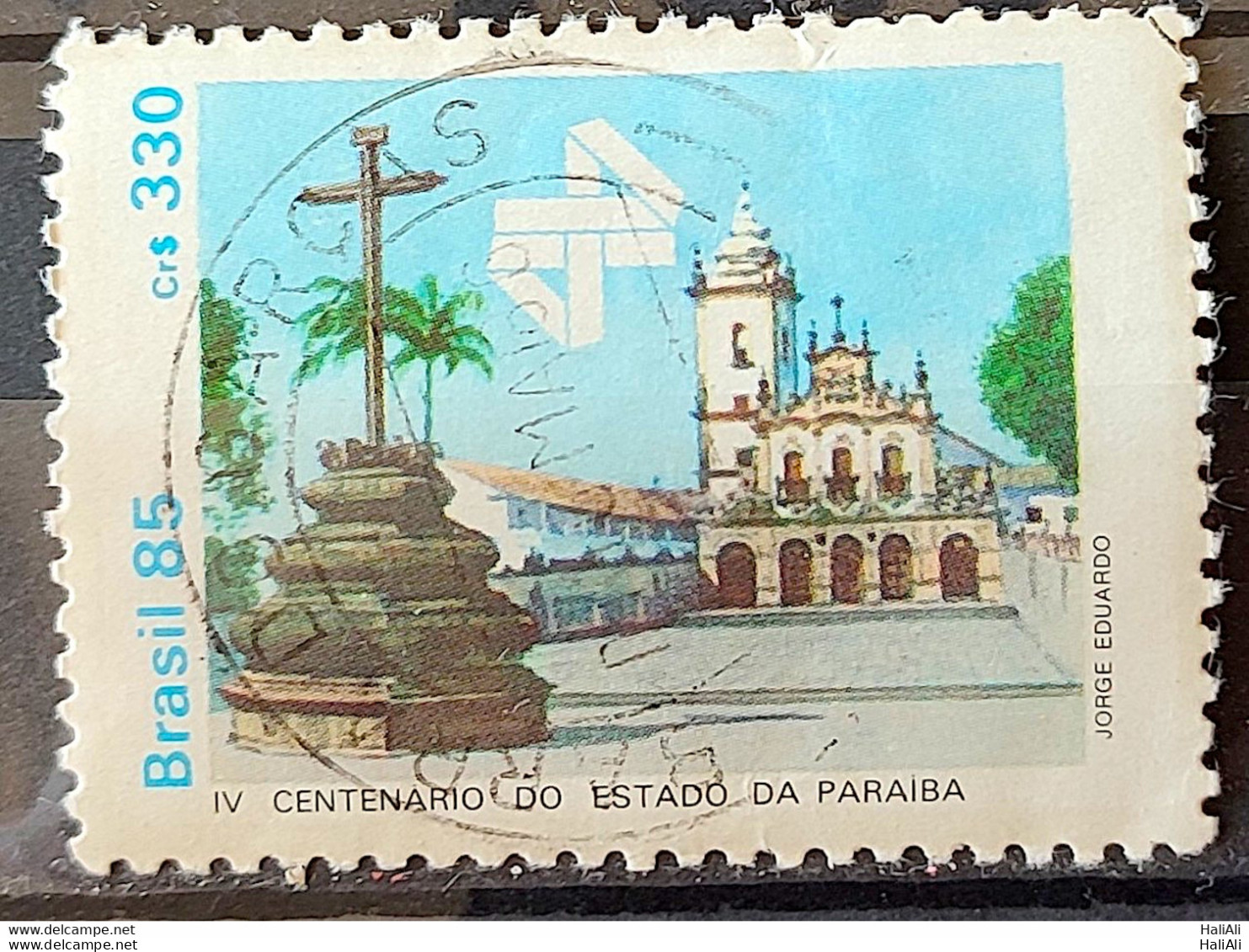 C 1472 Brazil Stamp 400 Years Of Paraiba Church Religion 1985 Circulated 14 - Oblitérés