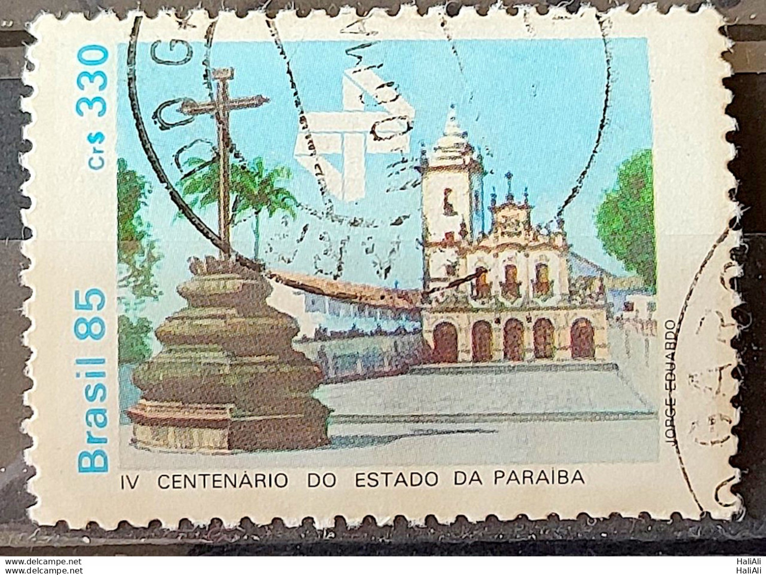 C 1472 Brazil Stamp 400 Years Of Paraiba Church Religion 1985 Circulated 10 - Usados