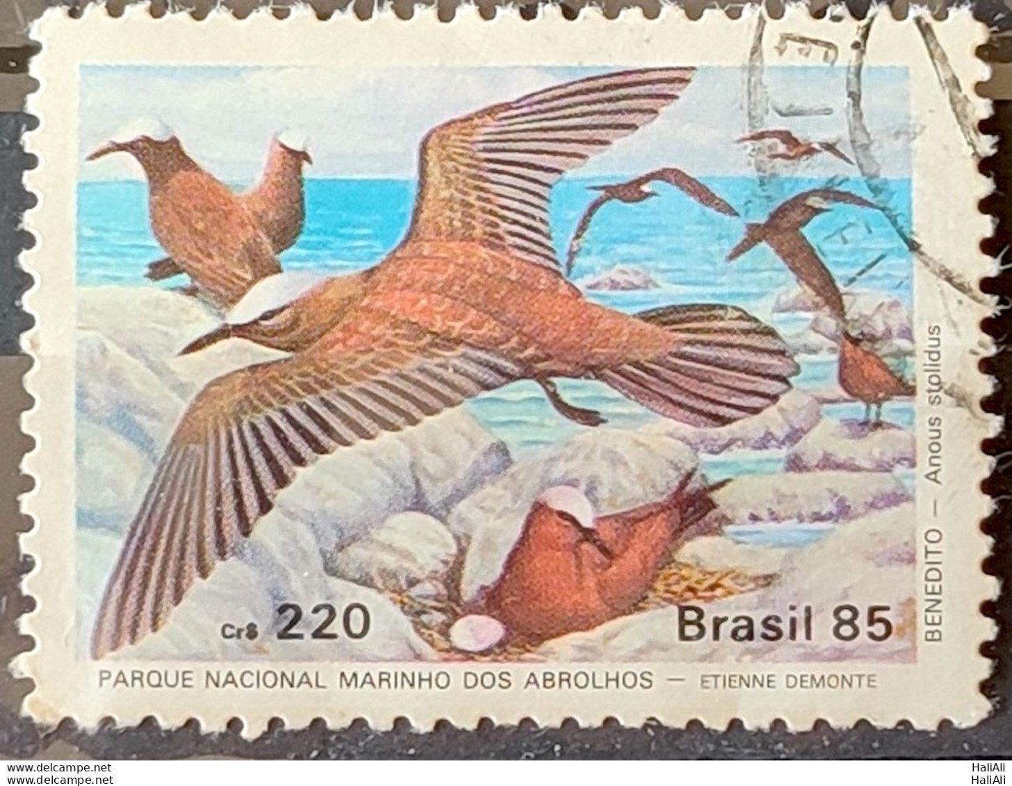 C 1463 Brazil Stamp Fauna Abrolhos Bird Benedito 1985 Circulated 2 - Usados