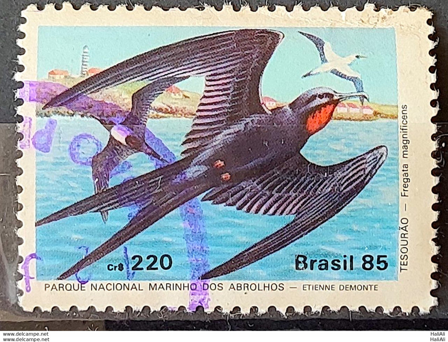 C 1461 Brazil Stamp Fauna Abrolhos Bird 1985 Circulated 3 - Usados