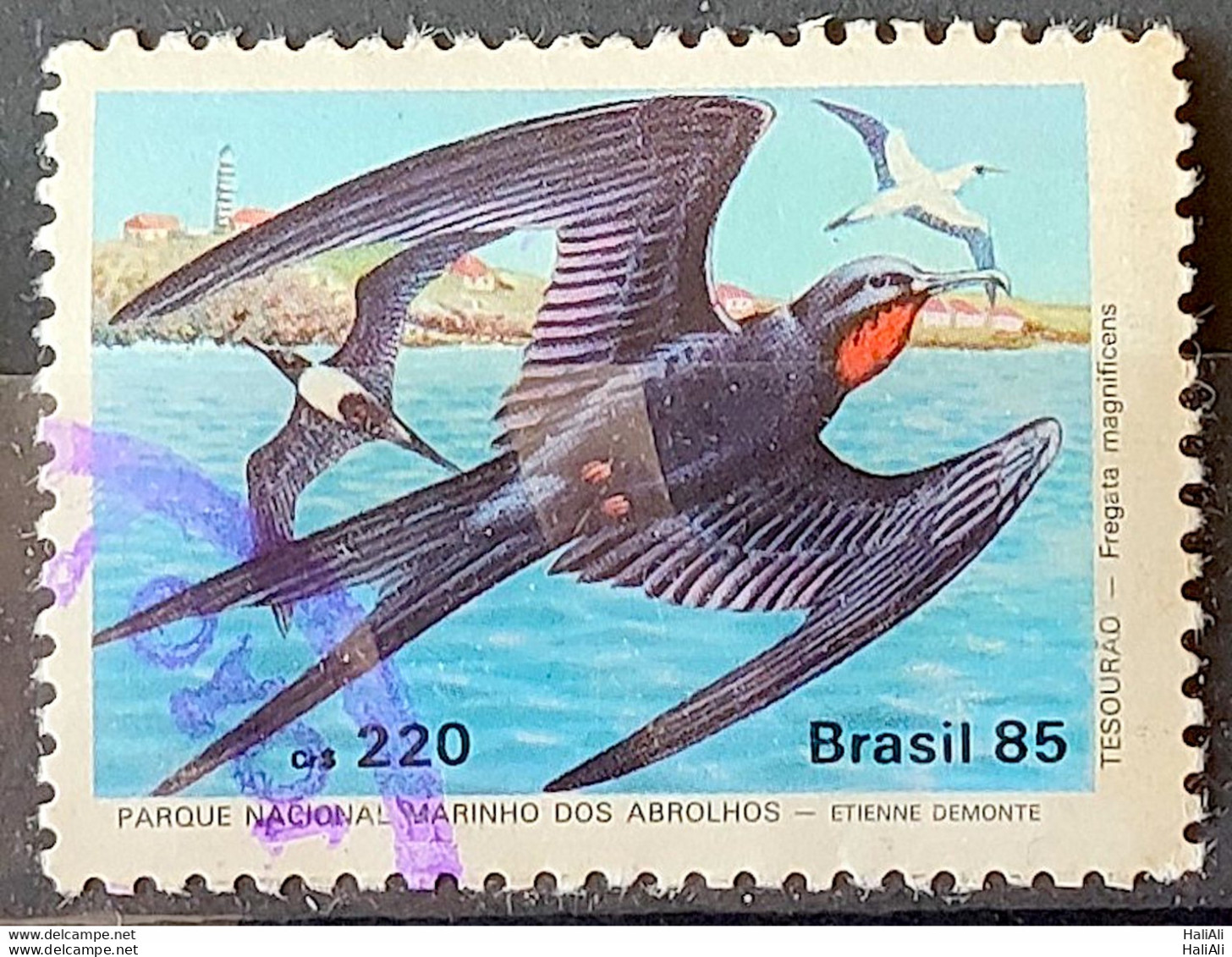 C 1461 Brazil Stamp Fauna Abrolhos Bird 1985 Circulated 5 - Gebruikt