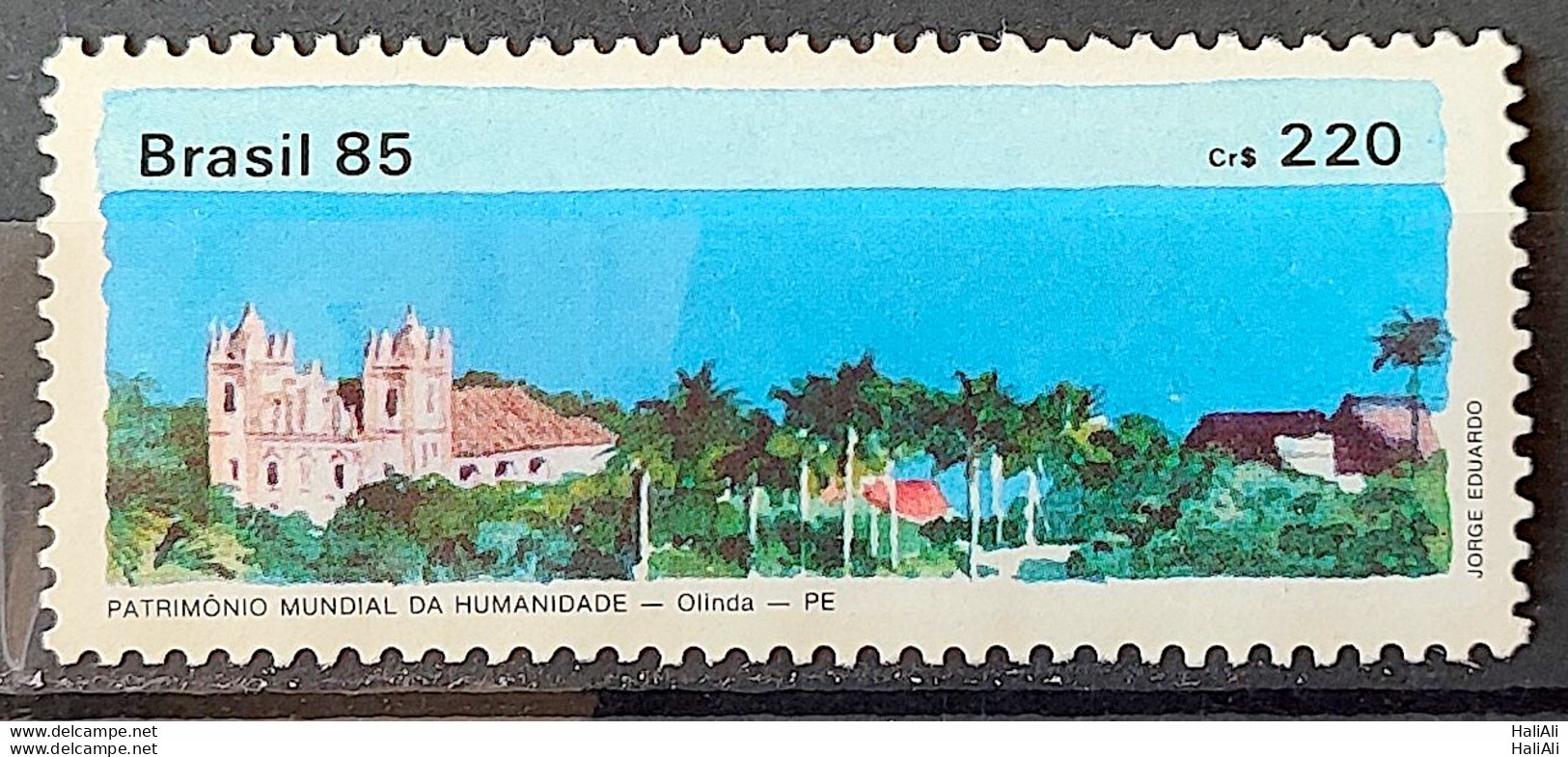 C 1449 Brazil Stamp World Heritage Of Humanity Olinda 1985 - Ungebraucht