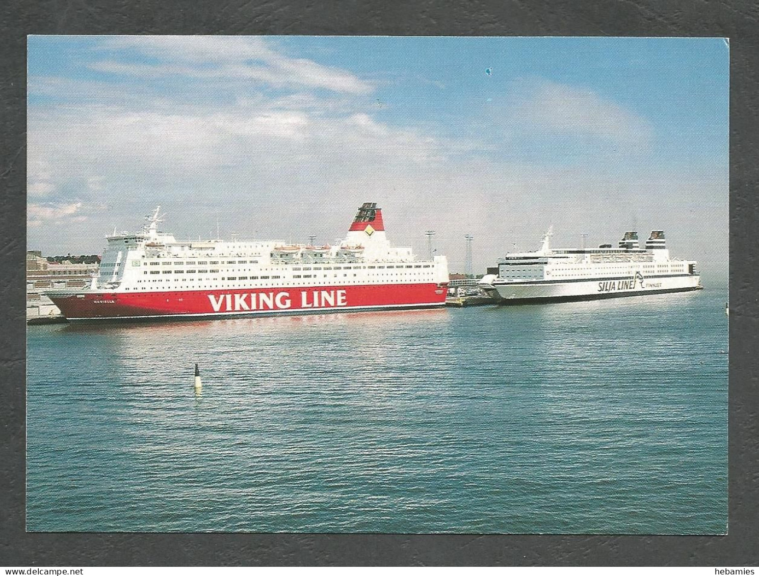 Cruise Liners M/S MARIELLA  And GTS FINNJET - In The Port Of Helsinki , Finland - - Veerboten