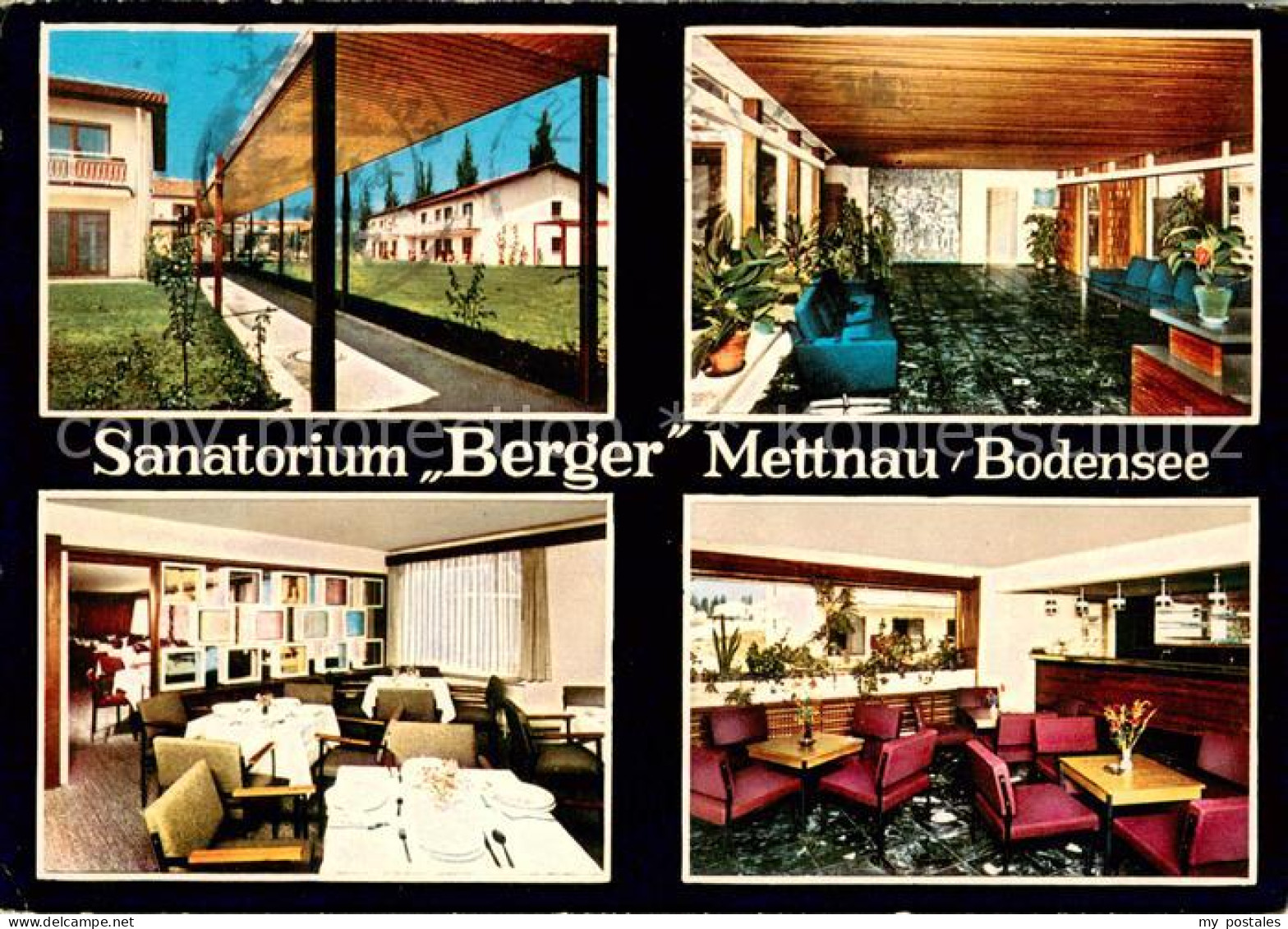 73641967 Mettnau Radolfzell Bodensee Sanatorium Berger Aufenthaltsraeume Mettnau - Radolfzell