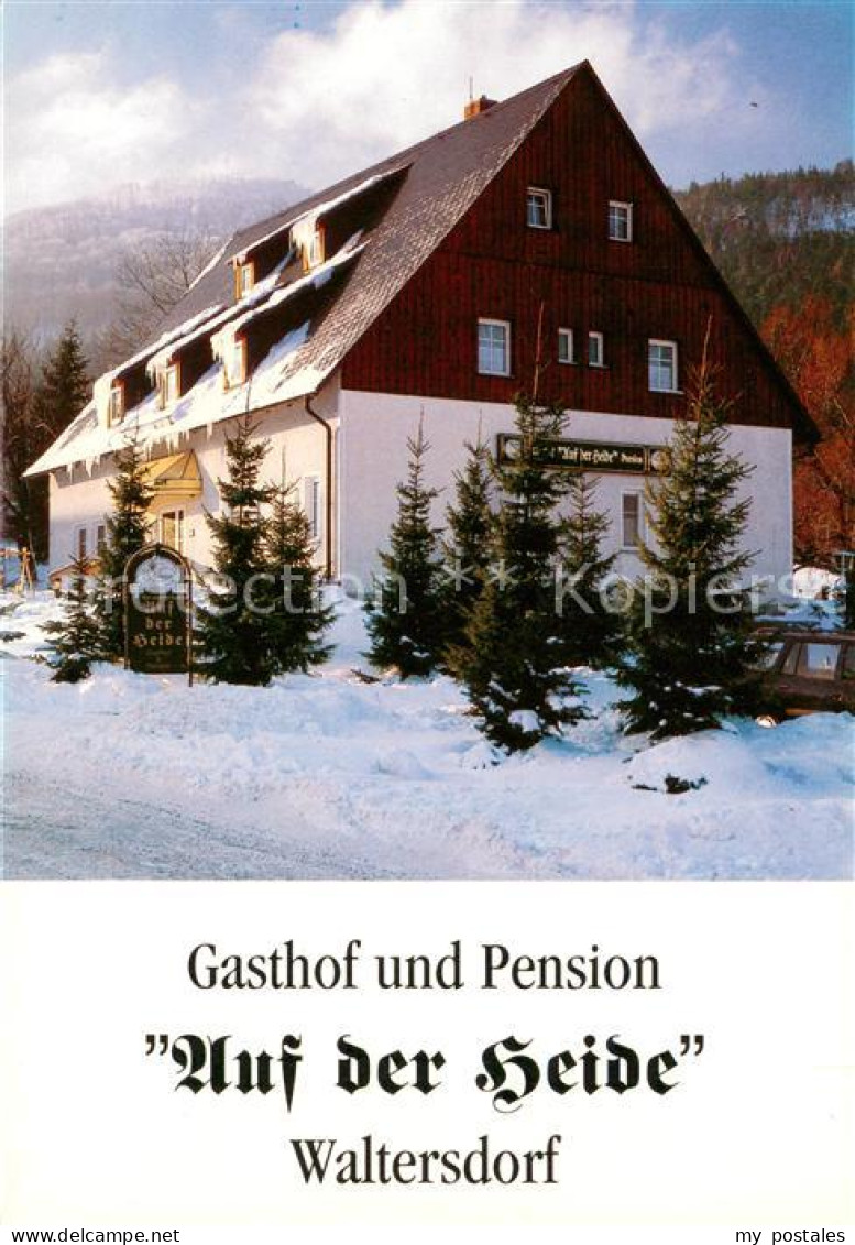 73641948 Waltersdorf Zittau Gasthof Pension Auf Der Heide Waltersdorf Zittau - Grossschönau (Sachsen)
