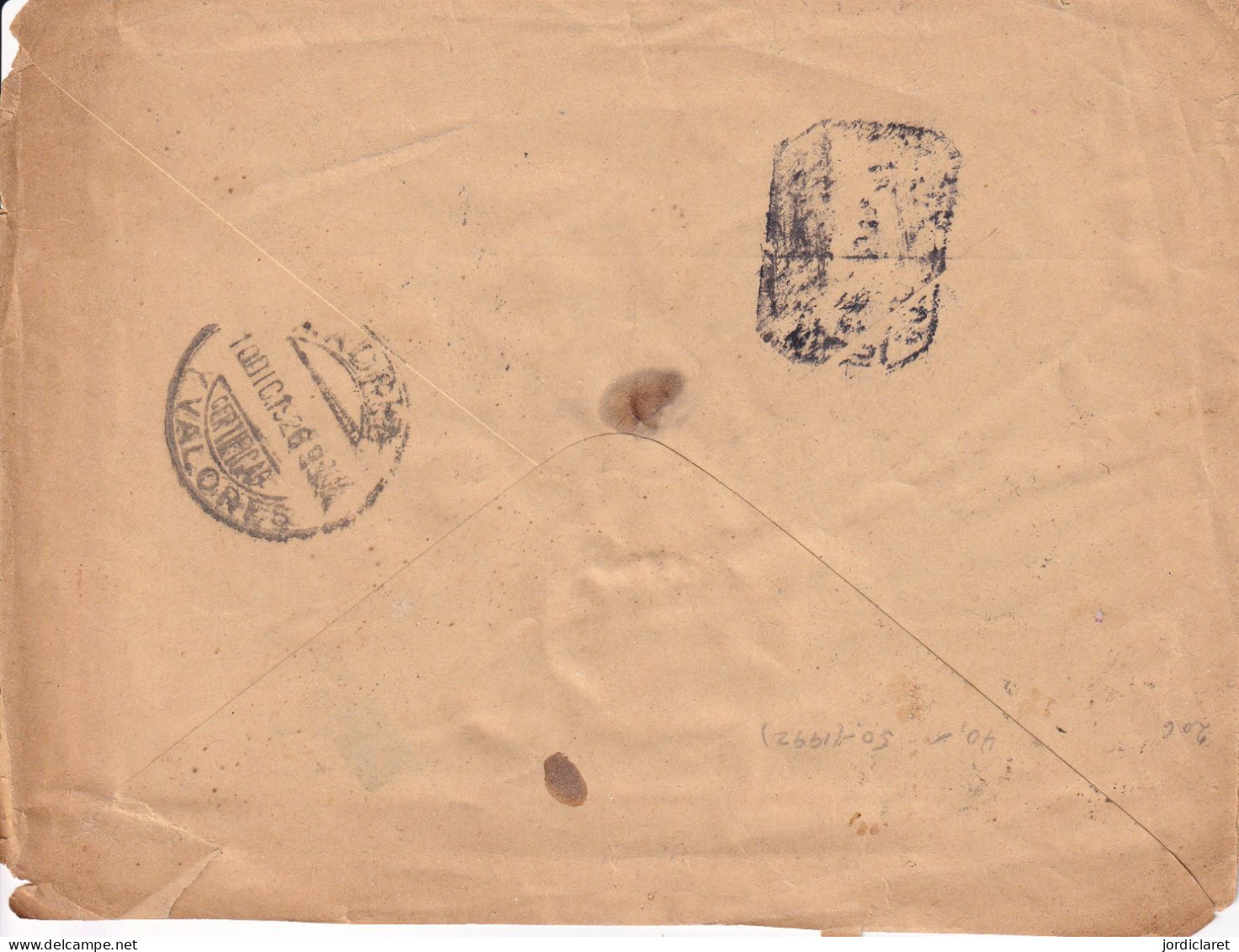 CARTA RECOMANDEE 1926  BORDEAUX - Cartas & Documentos