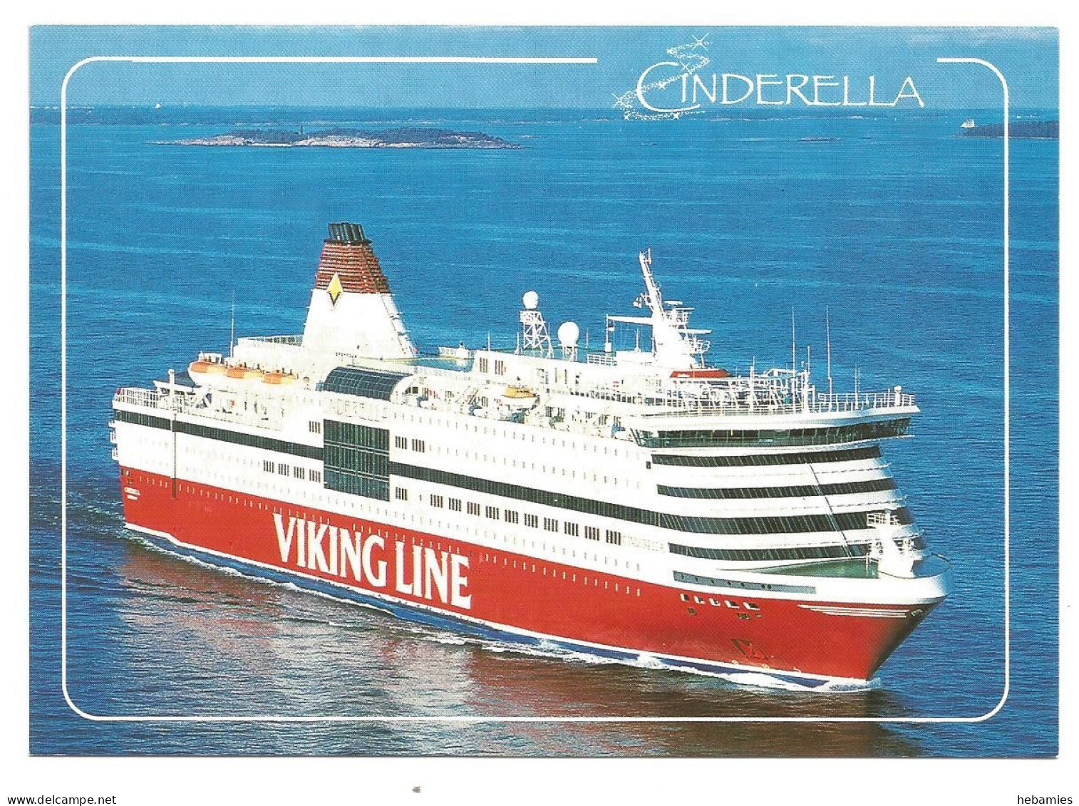 Cruise Liner M/S CINDERELLA - VIKING LINE Shipping Company - Transbordadores