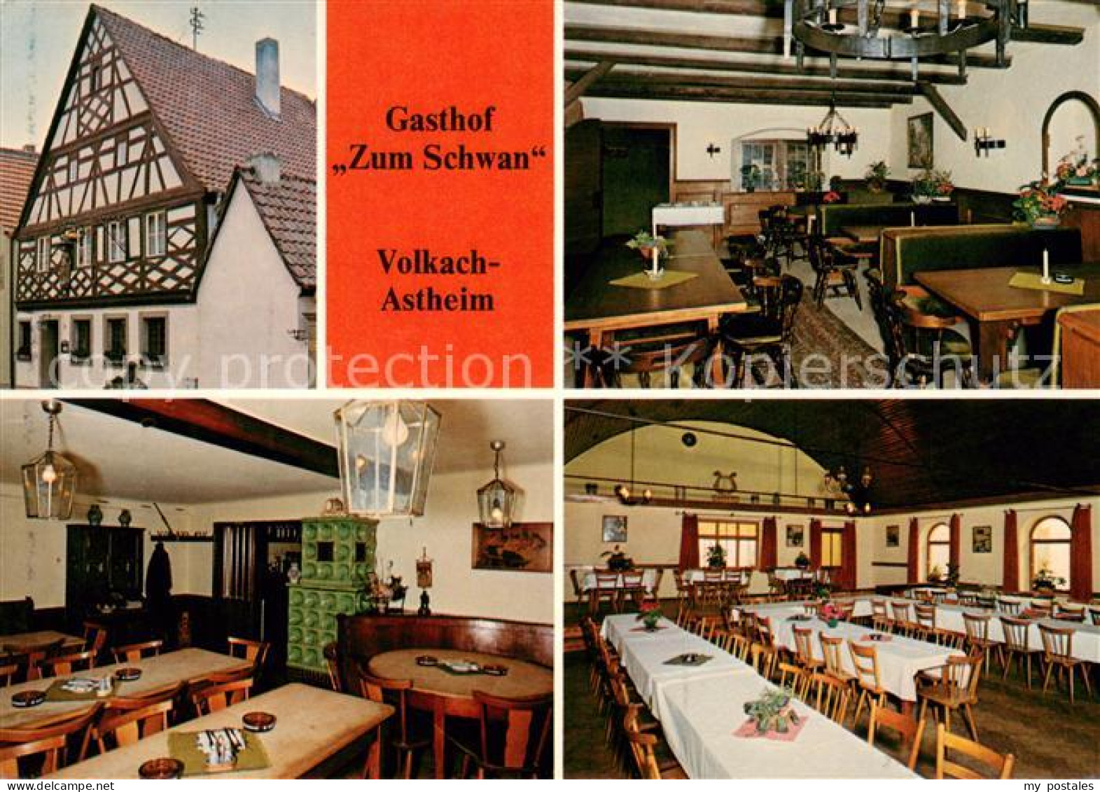 73641803 Astheim Kitzingen Gasthof Zum Schwan Restaurant Astheim Kitzingen - Sonstige & Ohne Zuordnung