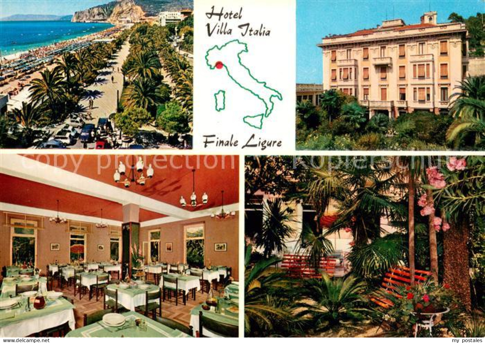 73641705 Finale Ligure Hotel Villa Italia Ristorante Lungomare Spiaggia Finale L - Other & Unclassified