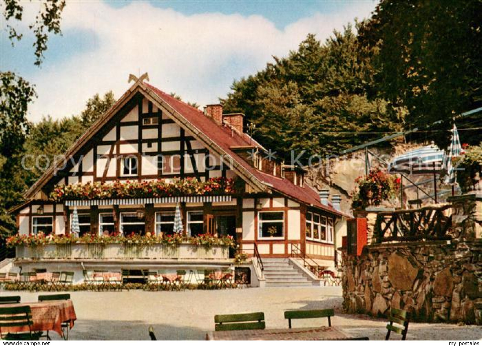 73641643 Koenigstein Taunus Klostergut Rettershof Cafe Restaurant Fremdspracheni - Königstein