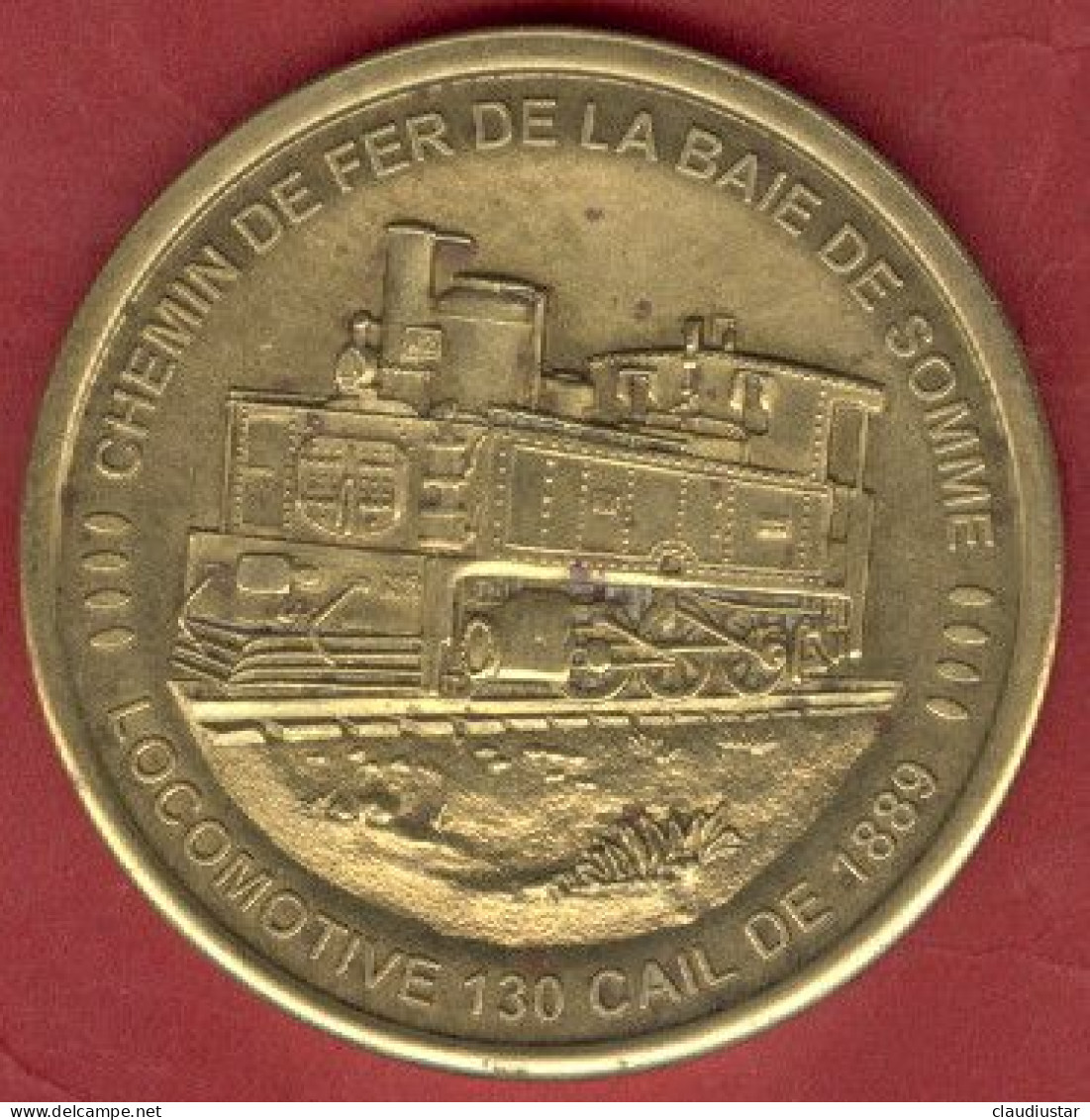 ** MEDAILLE  TRAIN  -  BAIE  De  SOMME ** - Other & Unclassified