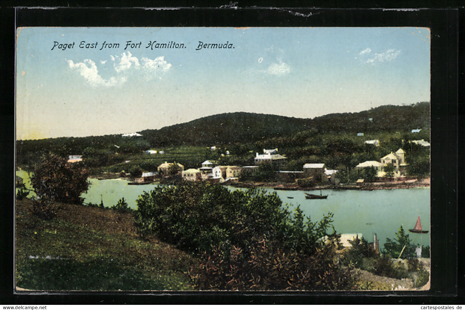 AK Bermuda, Paget East From Fort Hamilton  - Bermuda