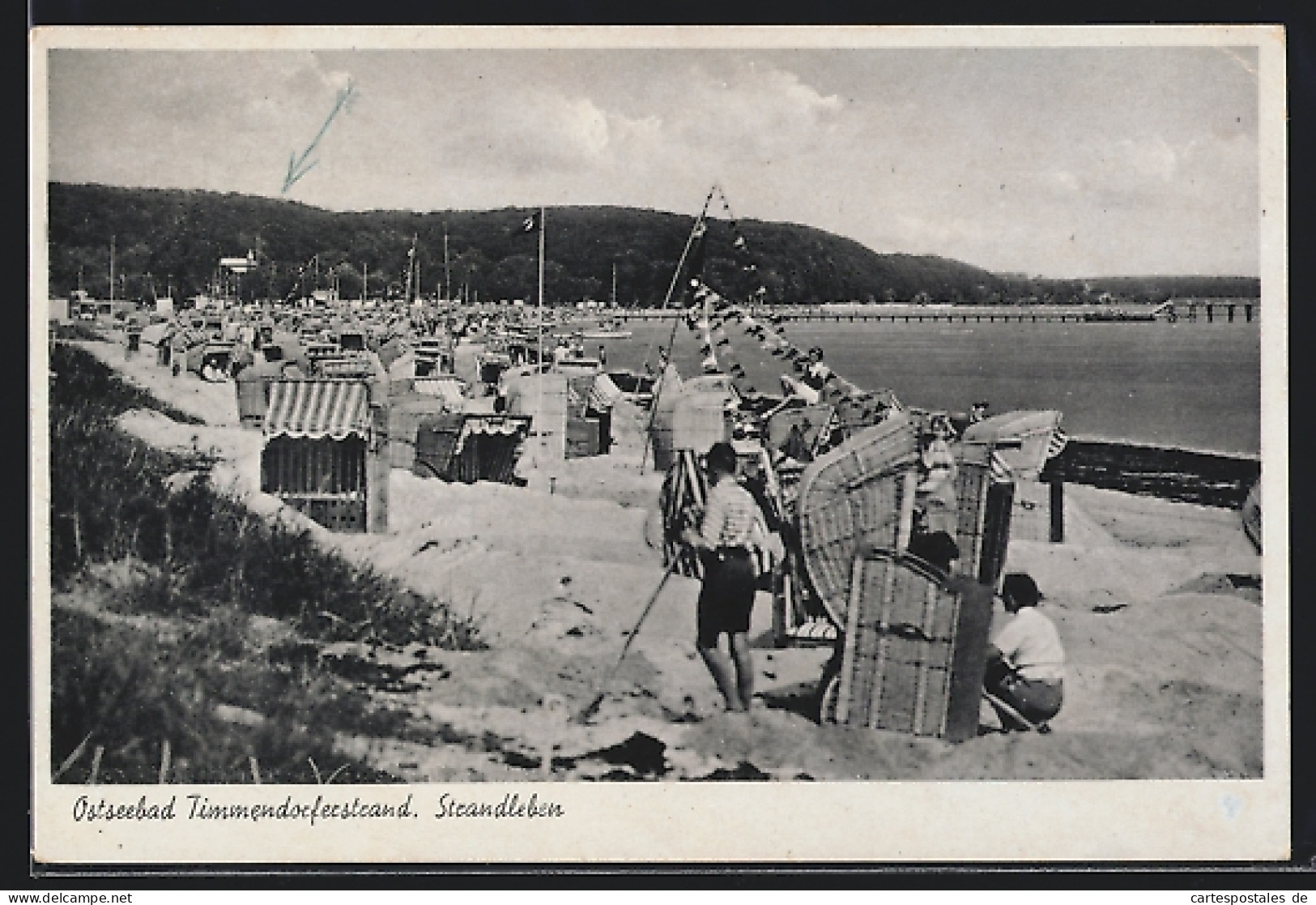 AK Timmendorfer Strand, Strandleben  - Timmendorfer Strand