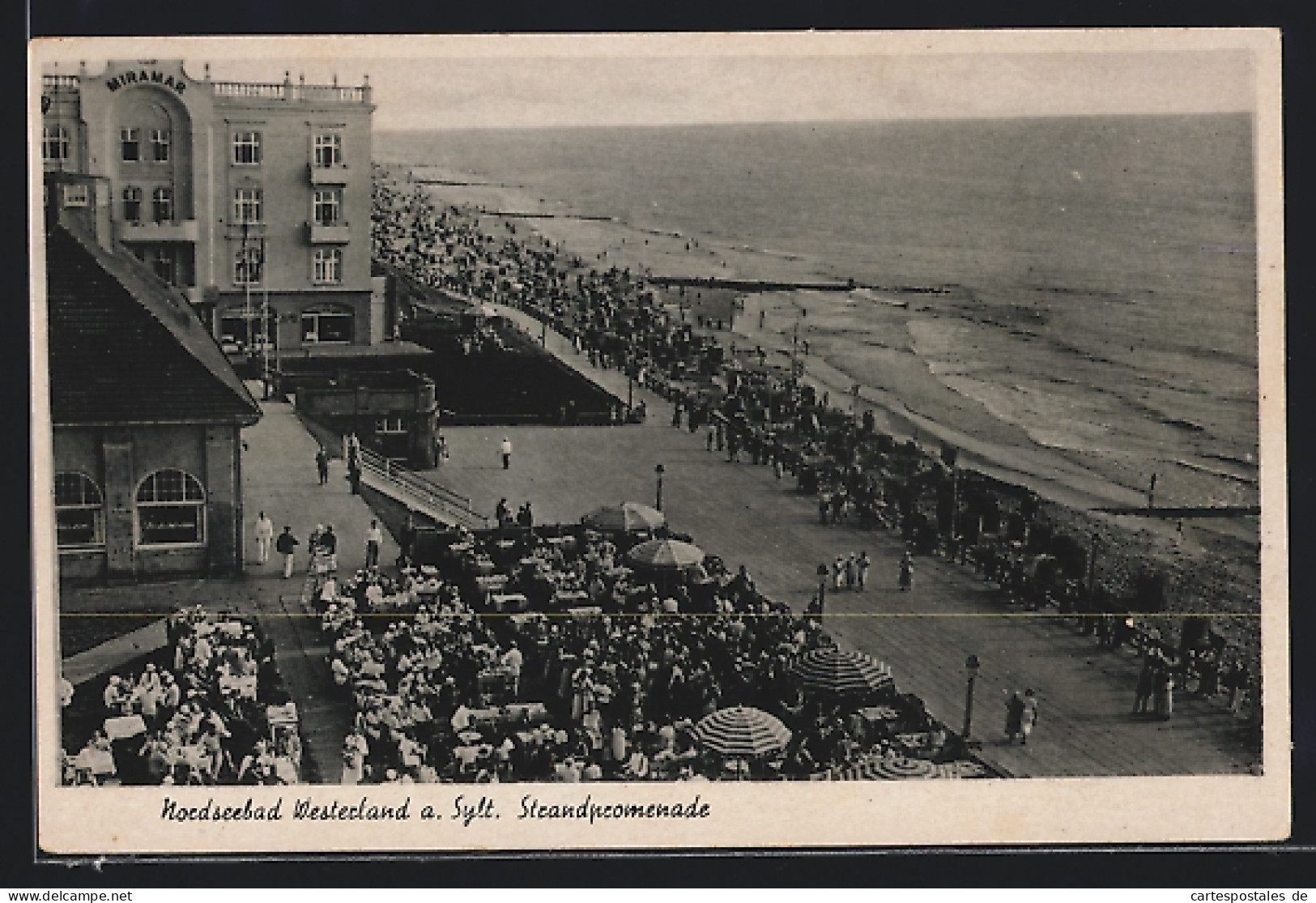 AK Westerland / Sylt, Strandpromenade  - Sylt