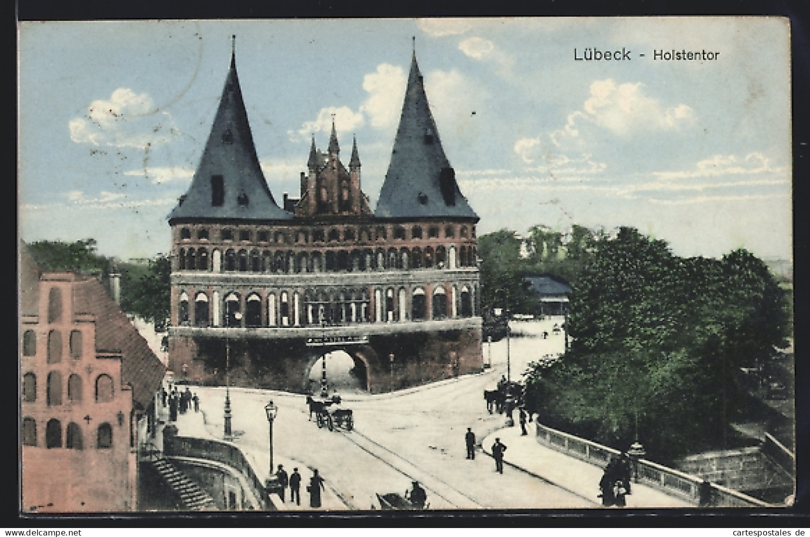 AK Lübeck, Holstentor  - Luebeck