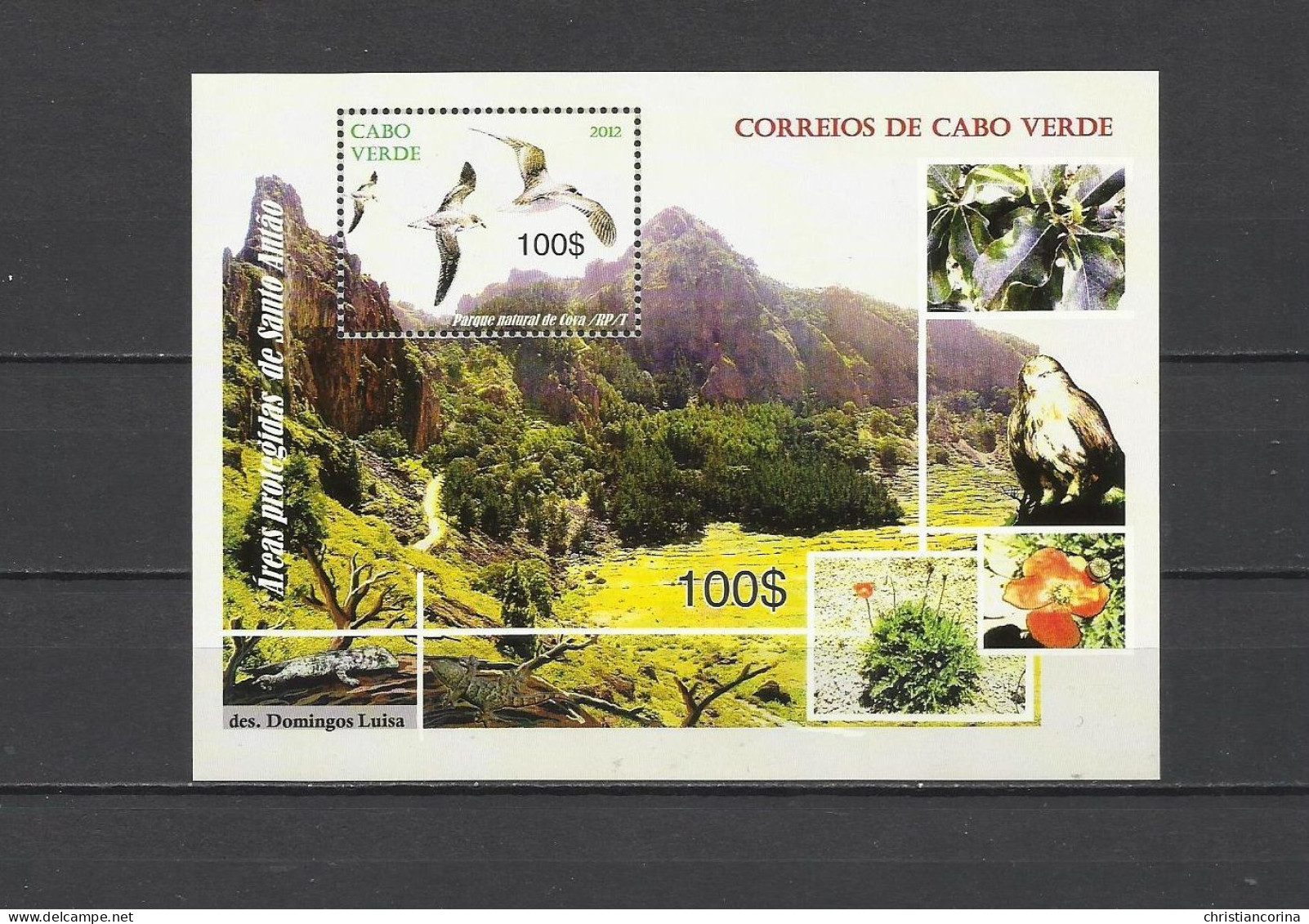 CAPE VERDE 2012 BIRDS PROTECTED AREA SANTO ANTAO - Kap Verde