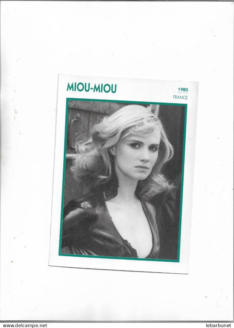 Portrait De Star De Cinéma Miou Miou - Verzamelingen