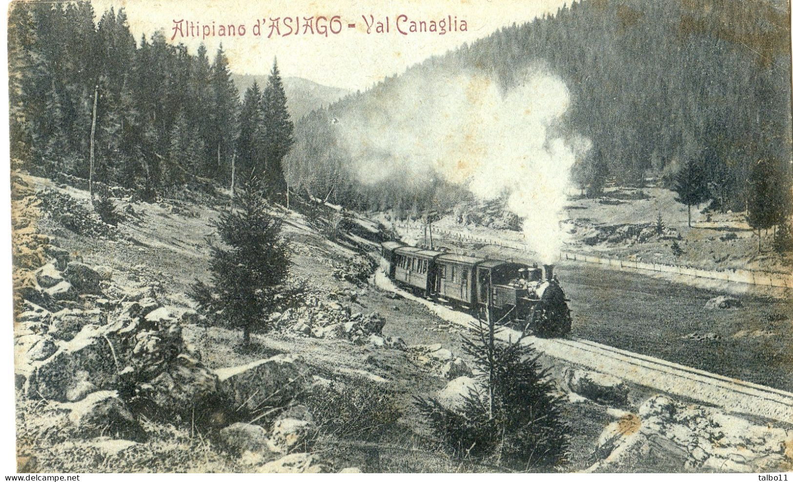 Altiplano D'Asiago - Val Canaglia - Train - Vicenza